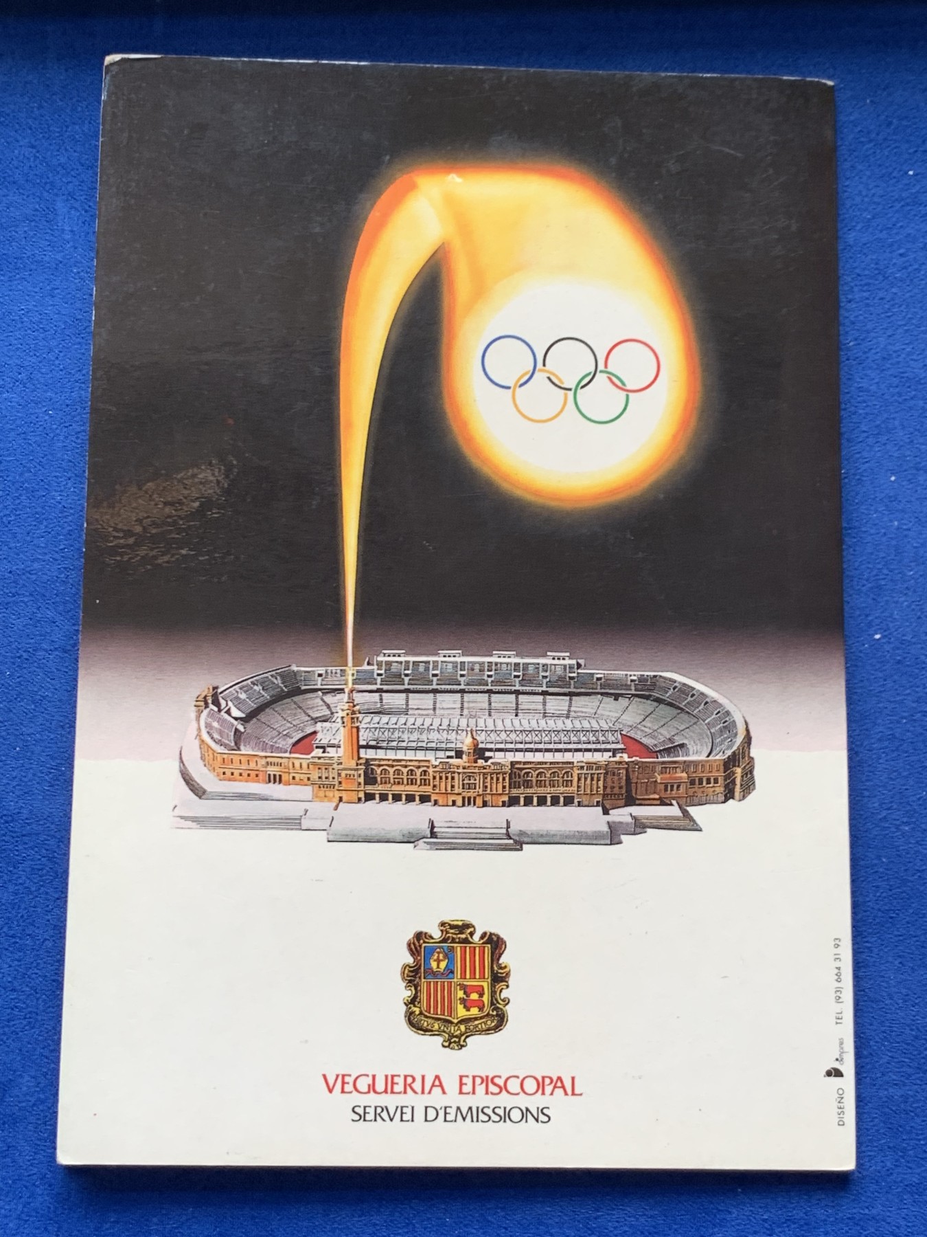 《竞宝斋》第245场-周日，周一 ，周二3场连拍 (全场包邮) 安道尔 1989年卡装第25届巴塞罗那奥运会10、20第纳尔纪念银币 两枚合计28克，含银92.5% 保存很好，有带编号原包证书。