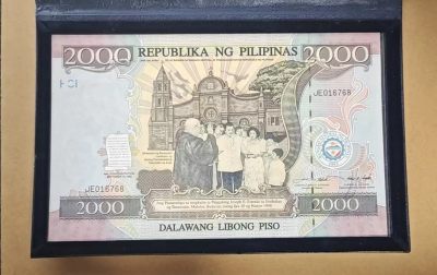 【礼羽收藏】🌏世界钱币拍卖第32期 - 【原装册】菲律宾，1998年，《第一共和国100年》纪念钞