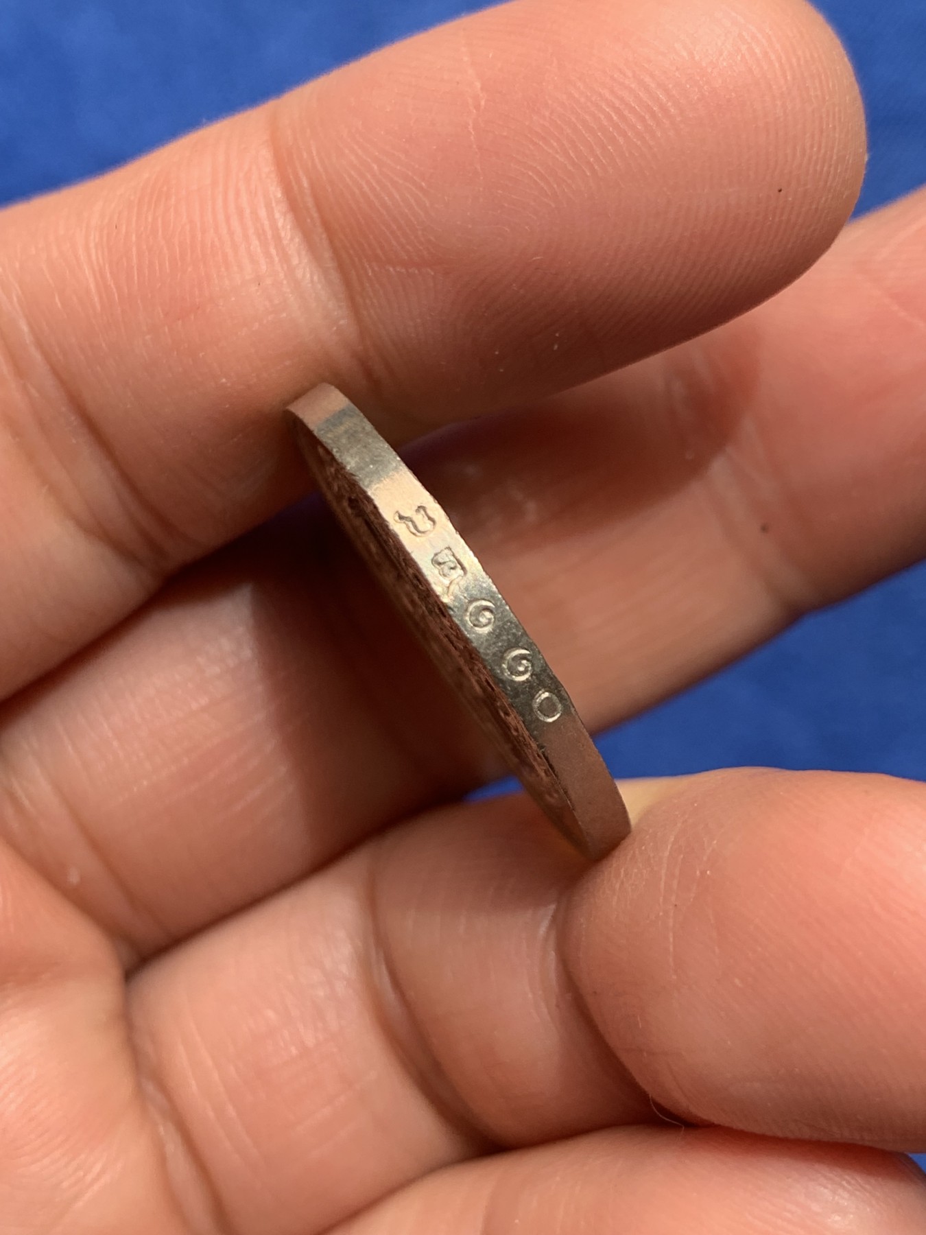 《竞宝斋》第245场-周日，周一 ，周二3场连拍 (全场包邮) 泰国1946年小鸟1泰铢代币 UNC 少见品种