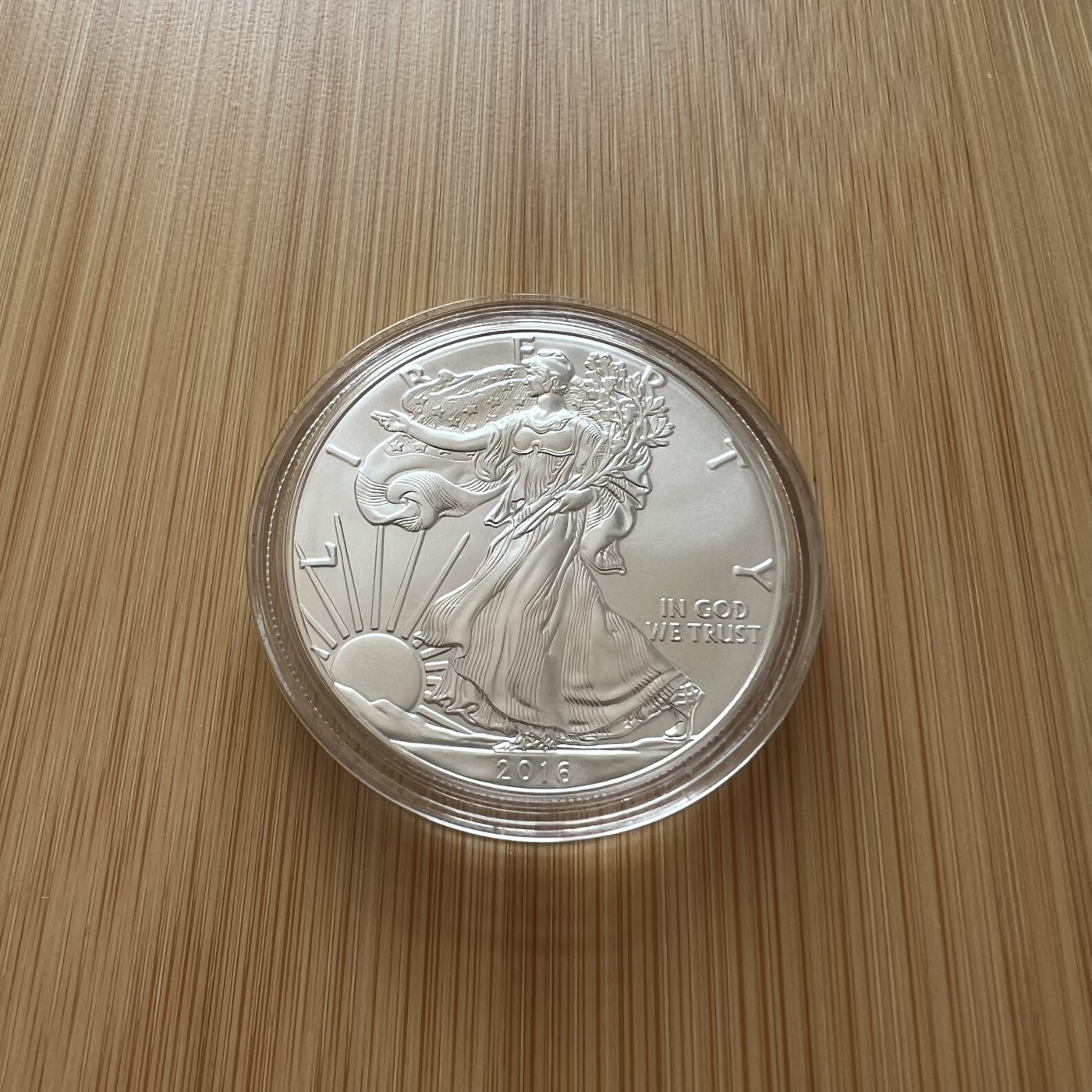 顺丰包邮 外国新银币 老银币 美國2016年鹰洋自由女神1盎司大银币