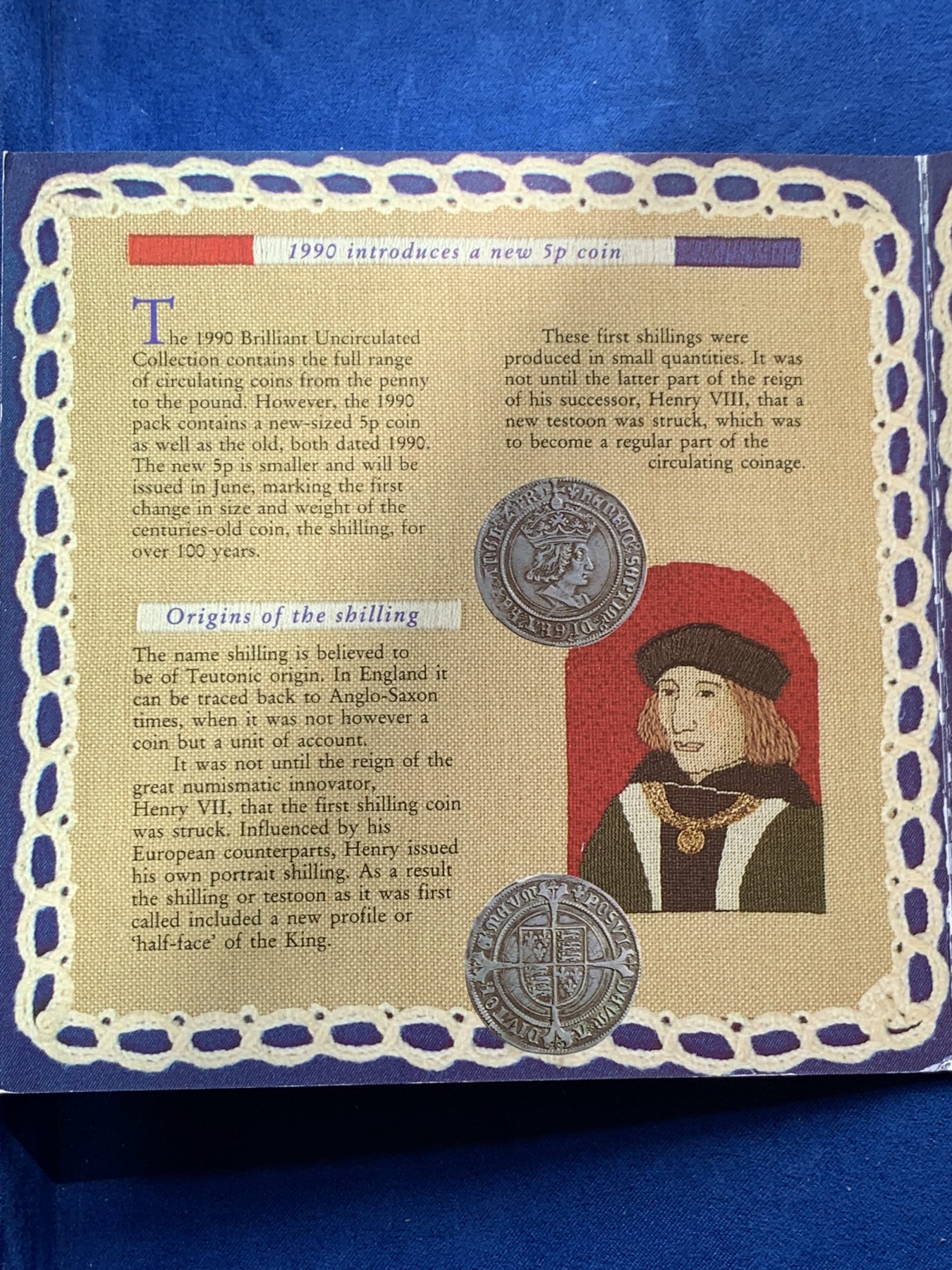 《竞宝斋》第245场-周日，周一 ，周二3场连拍 (全场包邮) 英国1990年硬币套装，共8枚