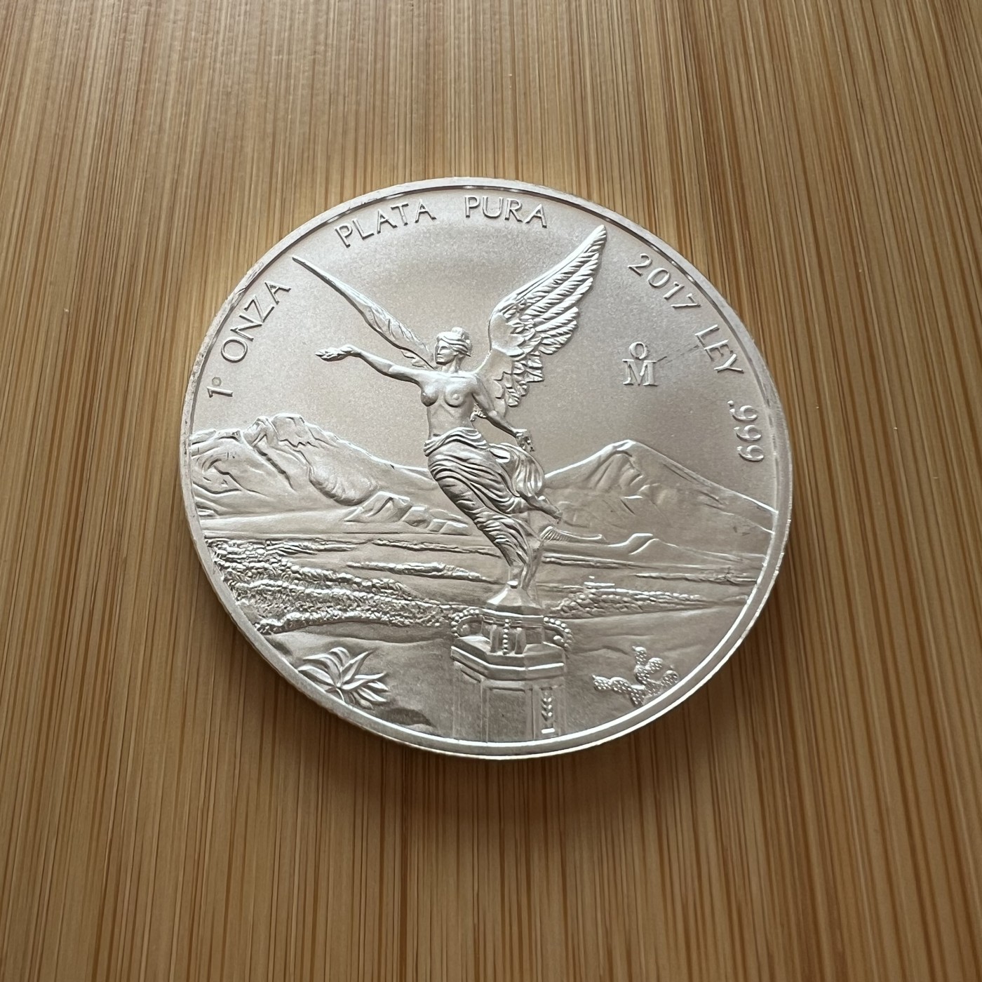 顺丰包邮 外国新银币 老银币 墨西哥2017年自由女神1盎司大银币