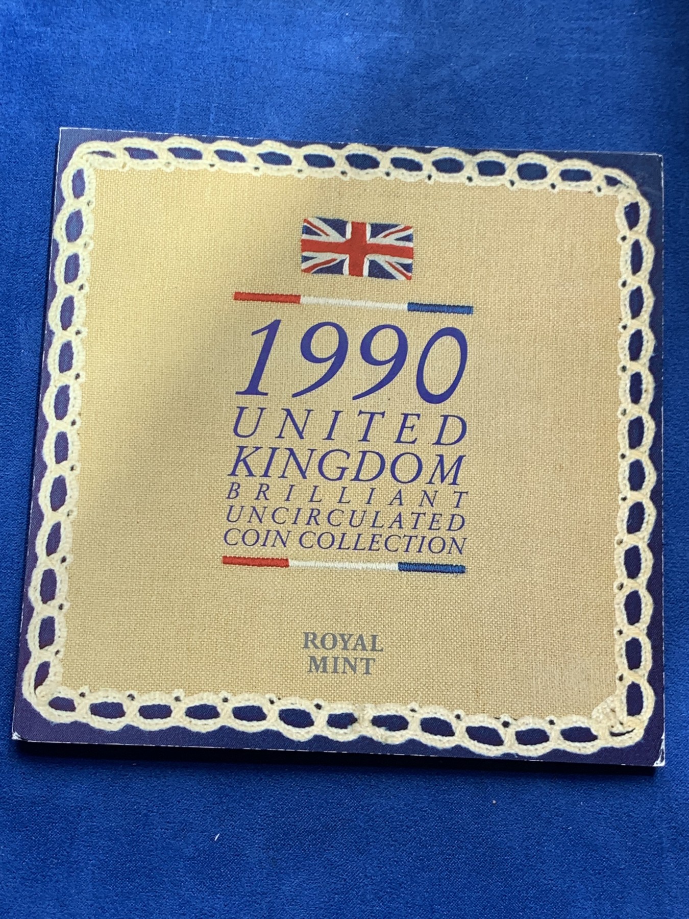 《竞宝斋》第245场-周日，周一 ，周二3场连拍 (全场包邮) 英国1990年硬币套装，共8枚