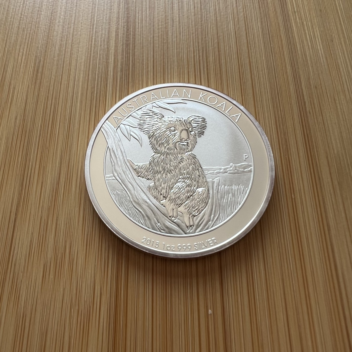 顺丰包邮 外国新银币 老银币 澳大利亞2015年考拉1盎司大银币