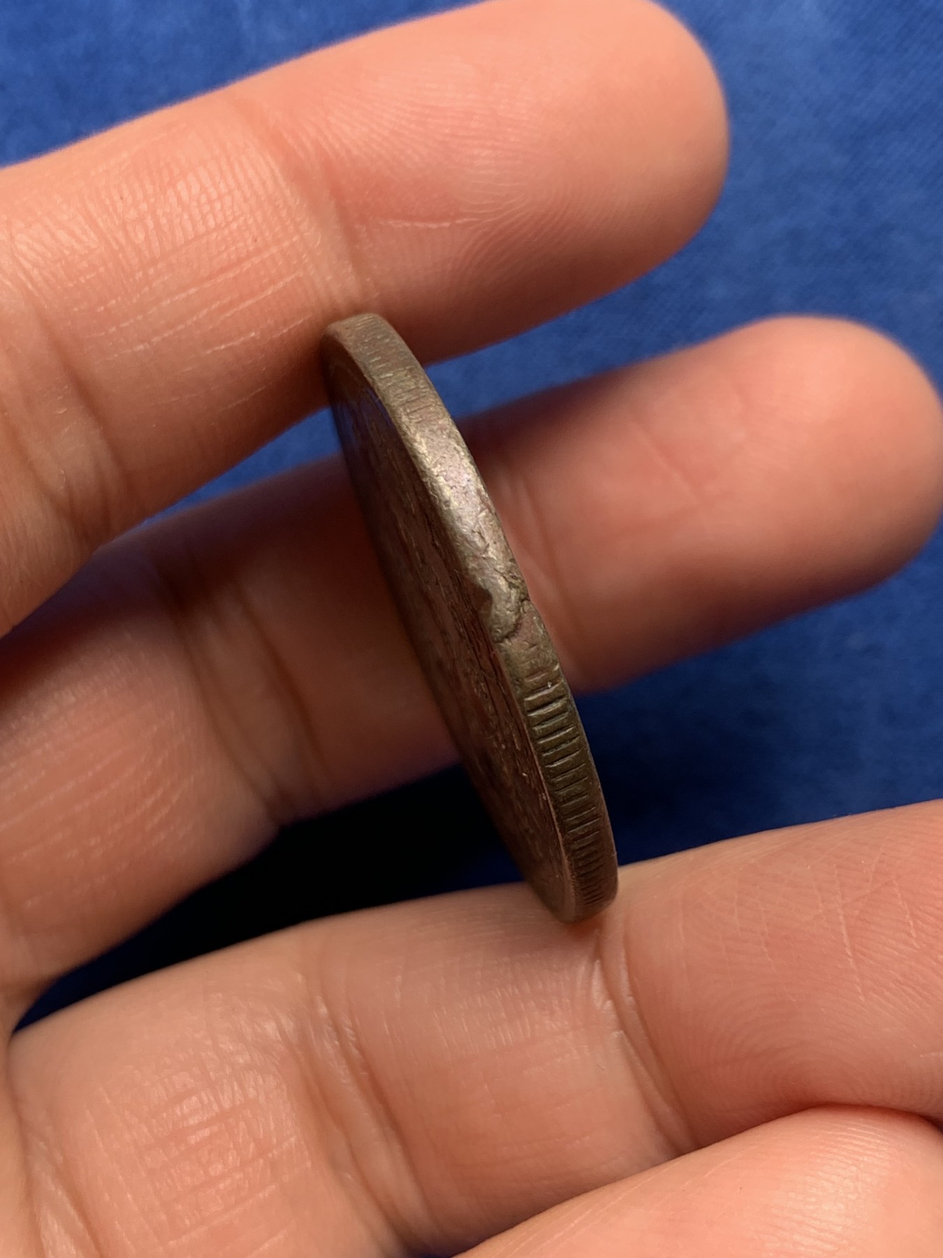 《竞宝斋》第245场-周日，周一 ，周二3场连拍 (全场包邮) 西藏久果十两银币 细节见图