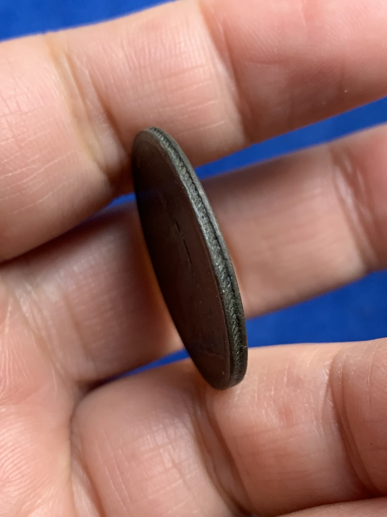 《竞宝斋》第245场-周日，周一 ，周二3场连拍 (全场包邮) 1806年乔治三世半便士铜币 细节见图