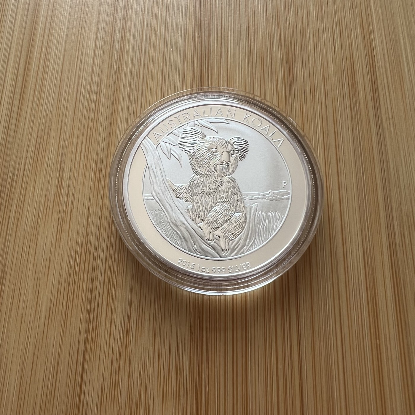 顺丰包邮 外国新银币 老银币 澳大利亞2015年考拉1盎司大银币