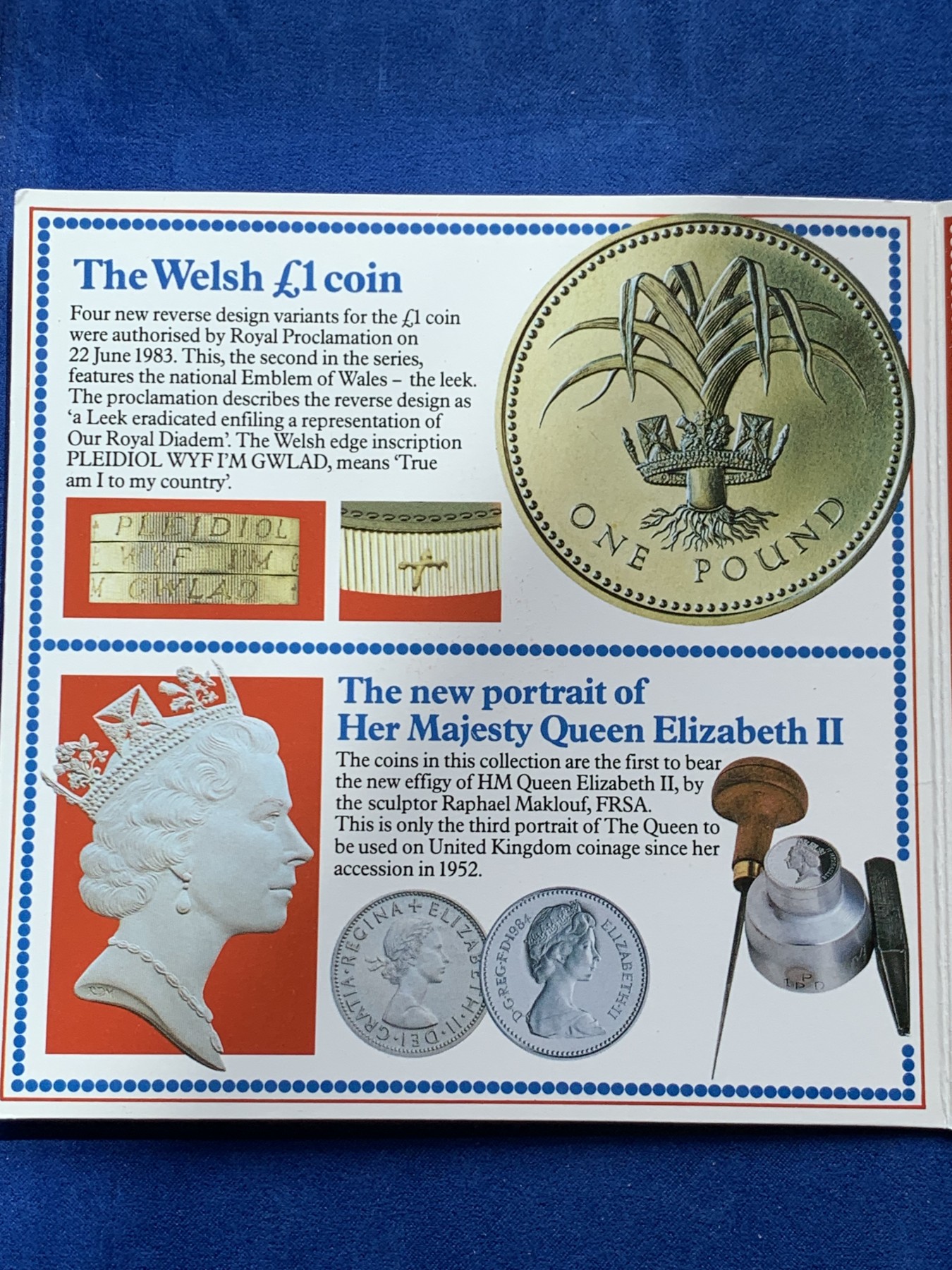 《竞宝斋》第245场-周日，周一 ，周二3场连拍 (全场包邮) 英国1985年硬币套装，共7枚