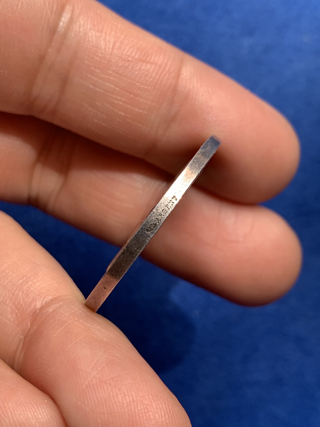 《竞宝斋》第245场-周日，周一 ，周二3场连拍 (全场包邮) 法国银质婚章 30.4mm 11.9克 丰饶角边铭银标