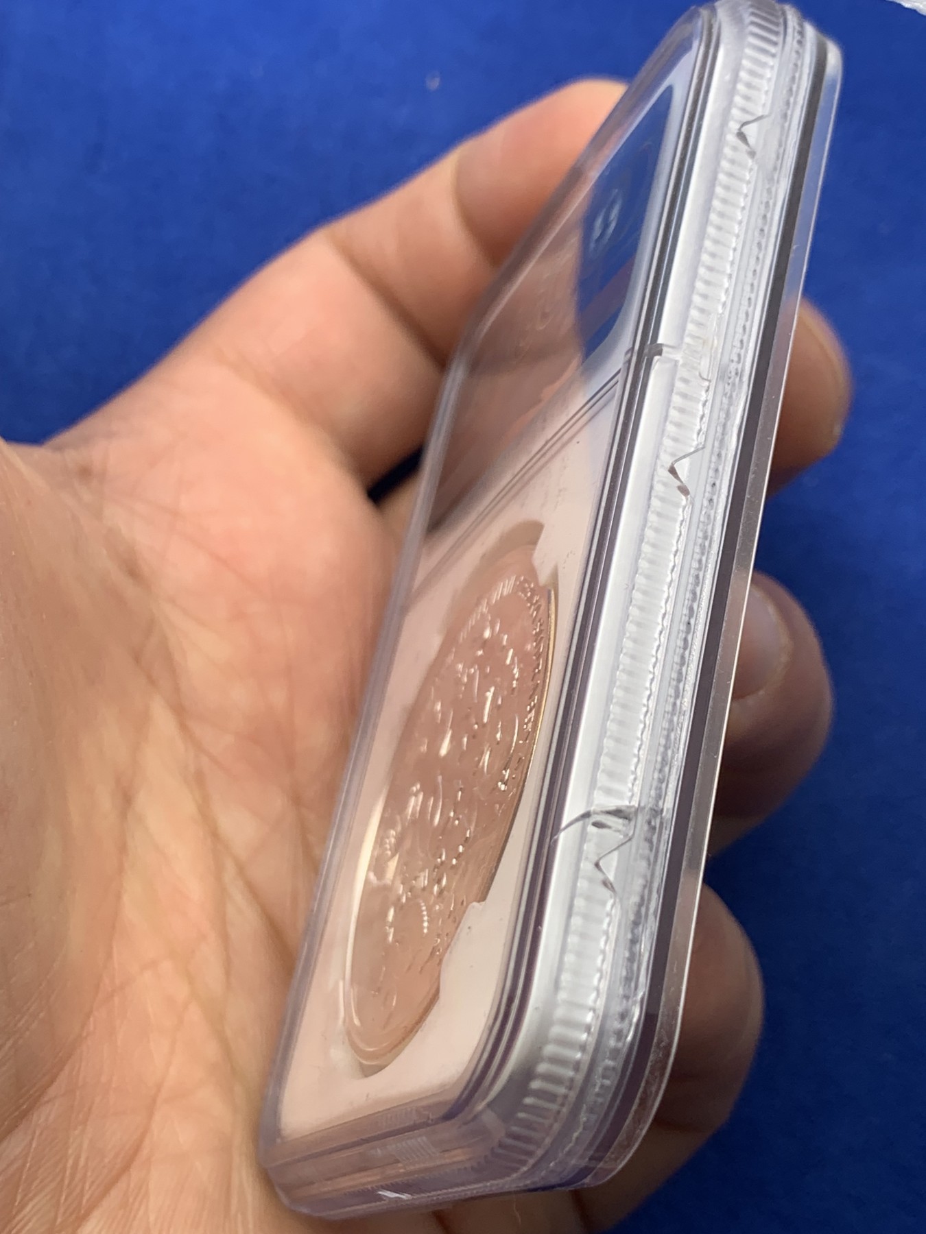 《竞宝斋》第245场-周日，周一 ，周二3场连拍 (全场包邮) NGC PF70UC 拉脱维亚2017年雷神赐福5欧元银币 925银 31.47克 38.61mm