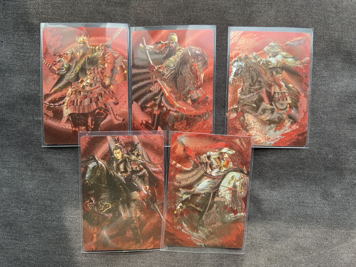 【随心卡拍】收藏卡拍卖【第14期】 【星宿文创】丹青水浒 嗜血五虎