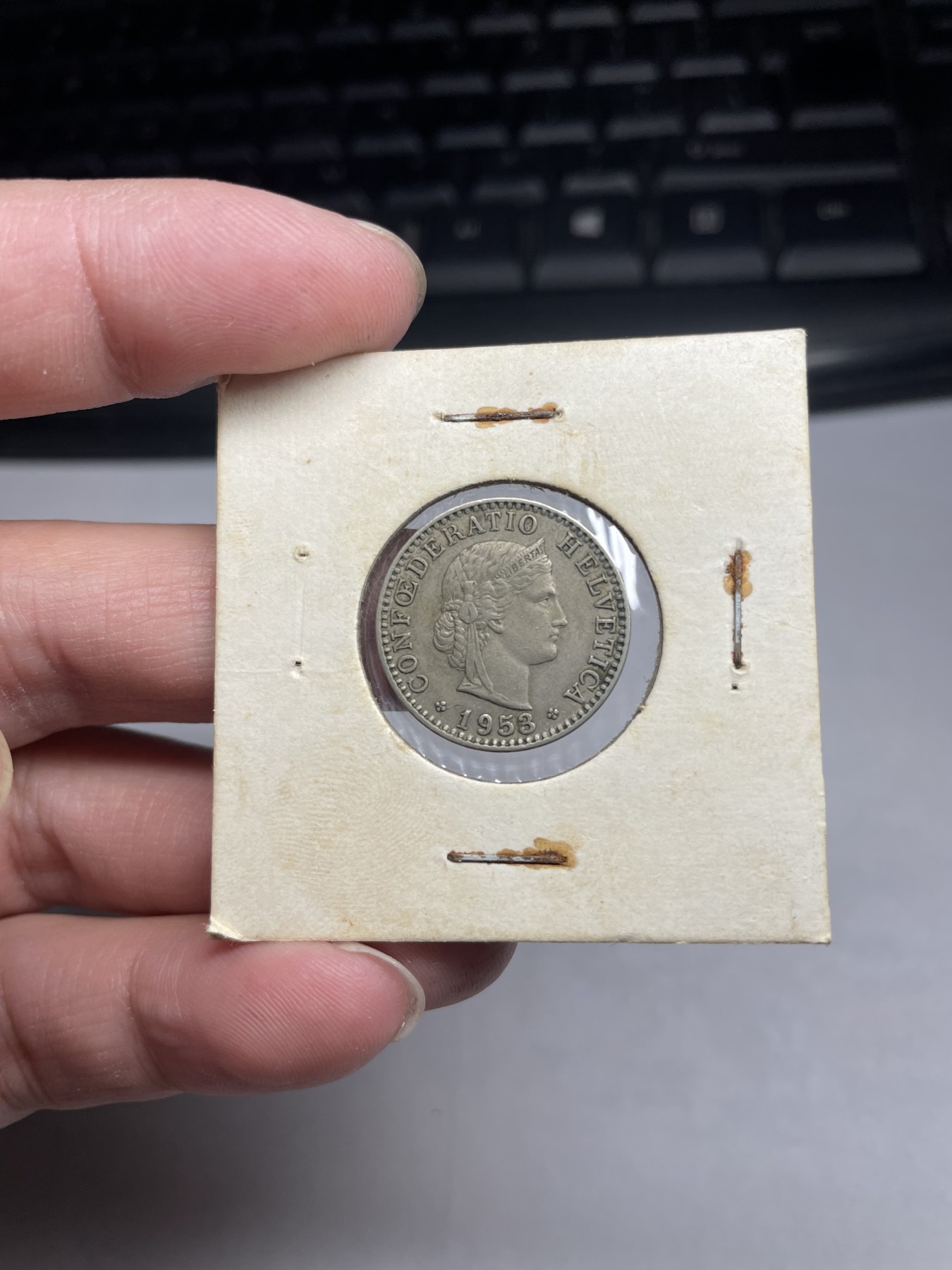 2024年集古藏今外币拍卖第9场 1953年瑞士20生丁