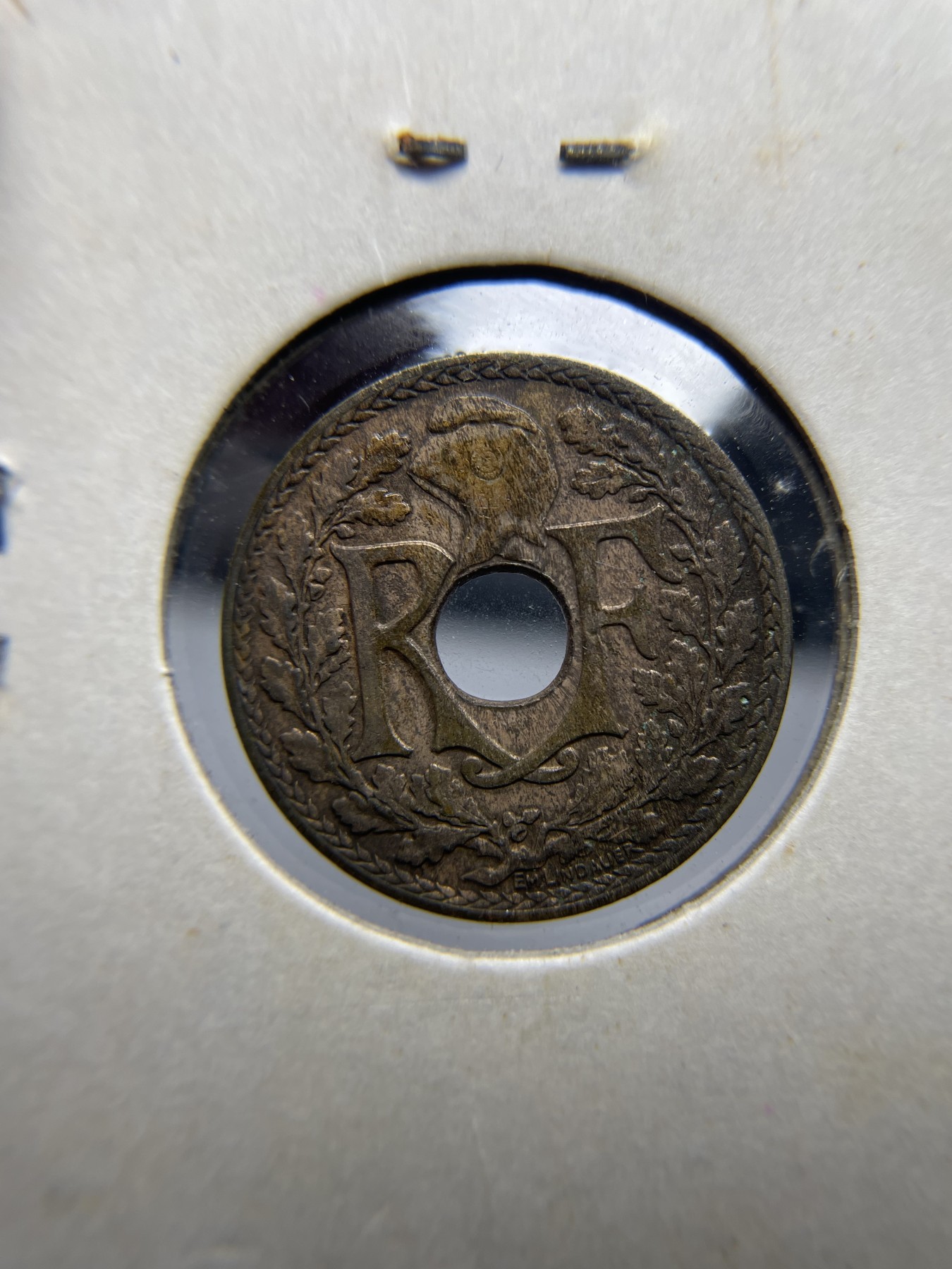 2024年集古藏今外币拍卖第9场 1937年法属印支1/2分，略带底光