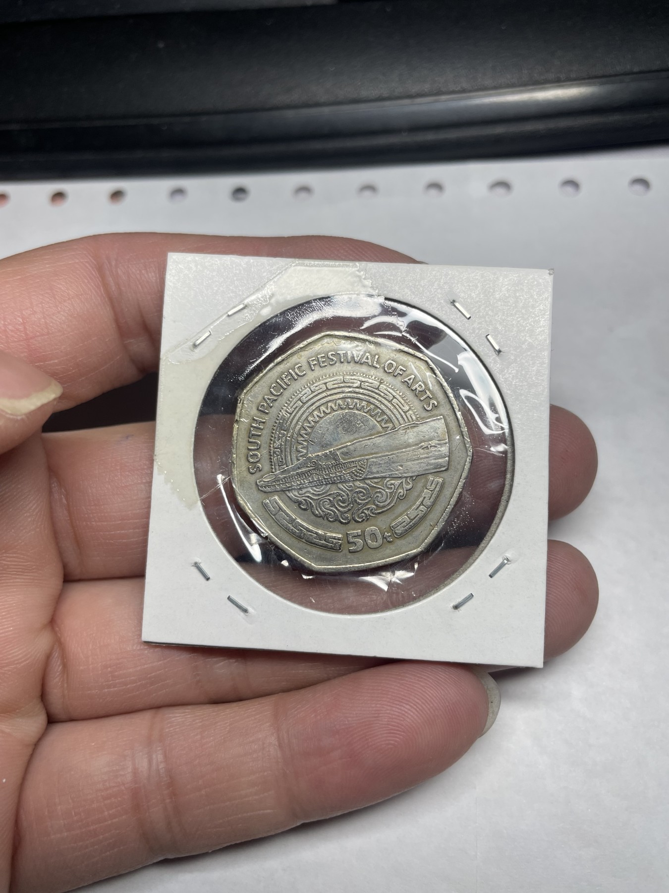 2024年集古藏今外币拍卖第8场（大洋洲场） 1980年巴布亚新几内亚50托伊-南太平洋艺术节