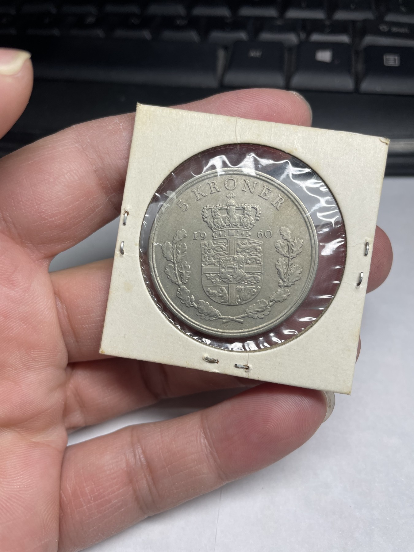 2024年集古藏今外币拍卖第9场 1960年丹麦5克朗