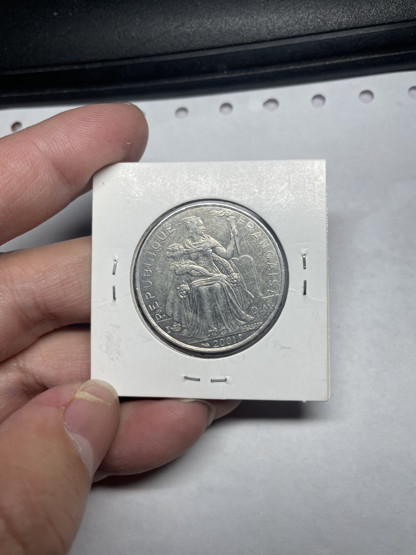 2024年集古藏今外币拍卖第8场（大洋洲场） 2001年法属铝币5分