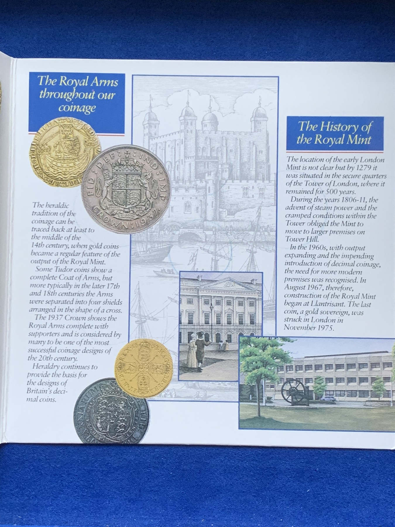 《竞宝斋》第246场-周日，周一 ，周二3场连拍 (全场包邮) 英国1988年硬币套装，共7枚