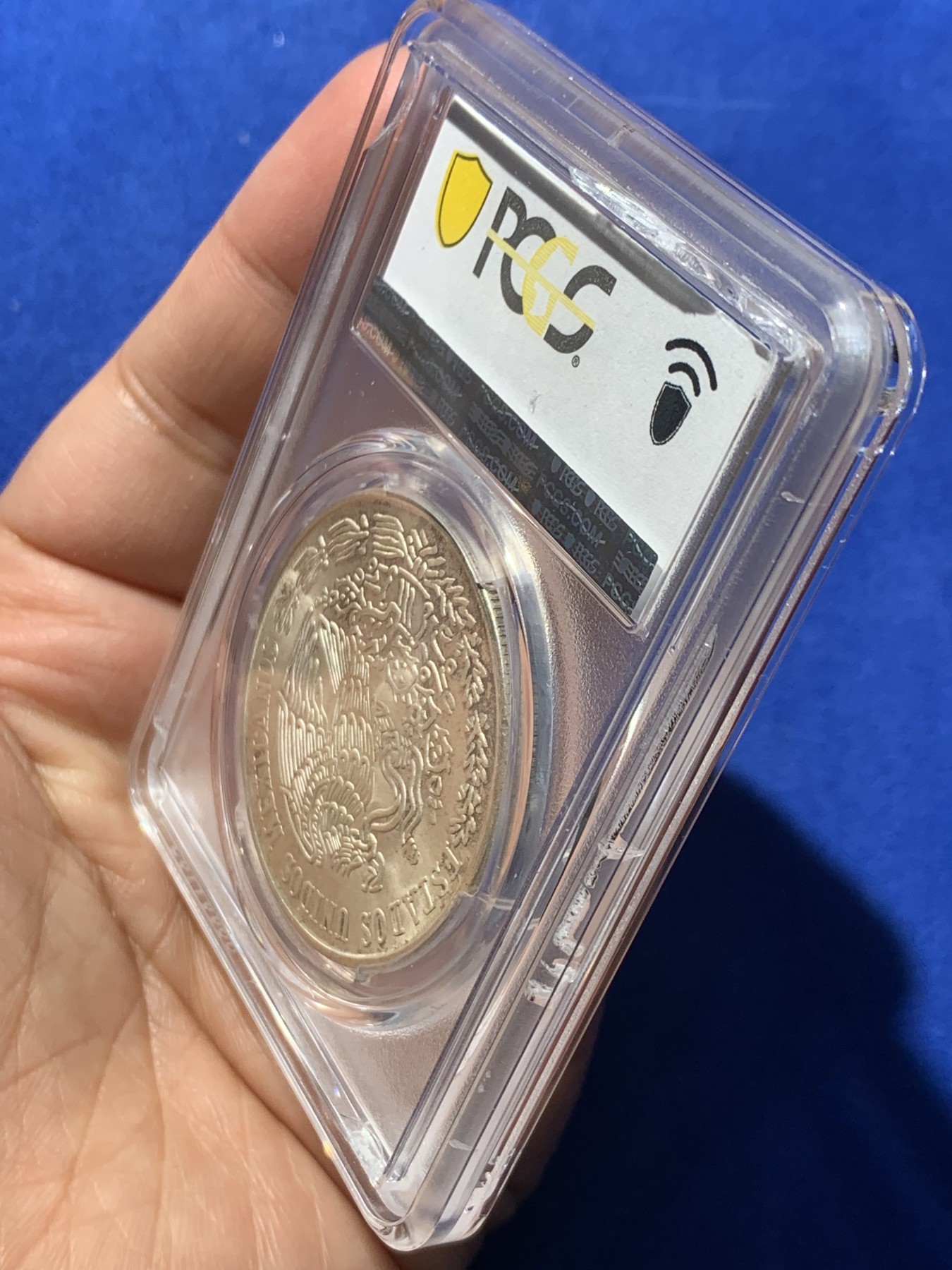 《竞宝斋》第246场-周日，周一 ，周二3场连拍 (全场包邮) PCGS MS65 墨西哥1978年革命领袖1978年100比索大银币