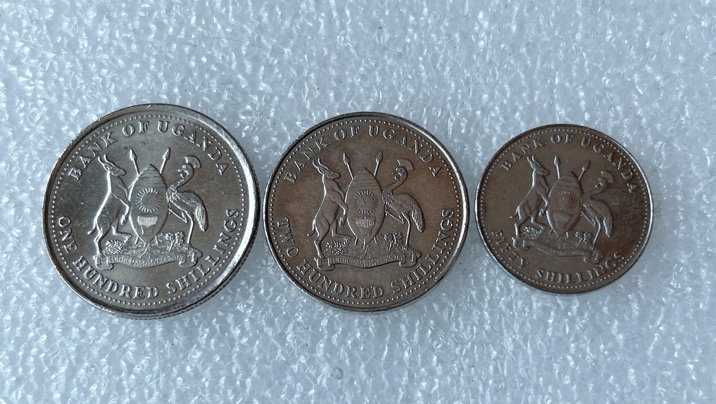 第一海外回流一元起拍收藏 散币专场 第71期 乌干达硬币3枚