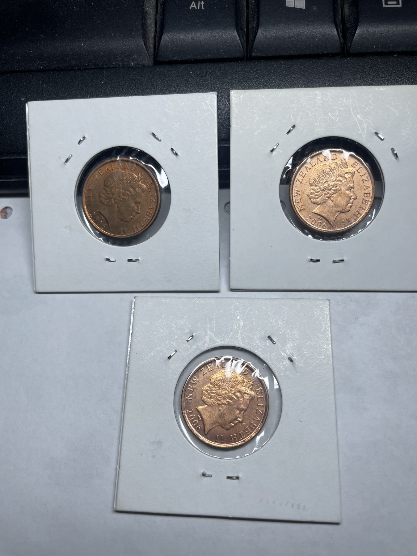 2024年集古藏今外币拍卖第8场（大洋洲场） 新西兰2006年10分三枚