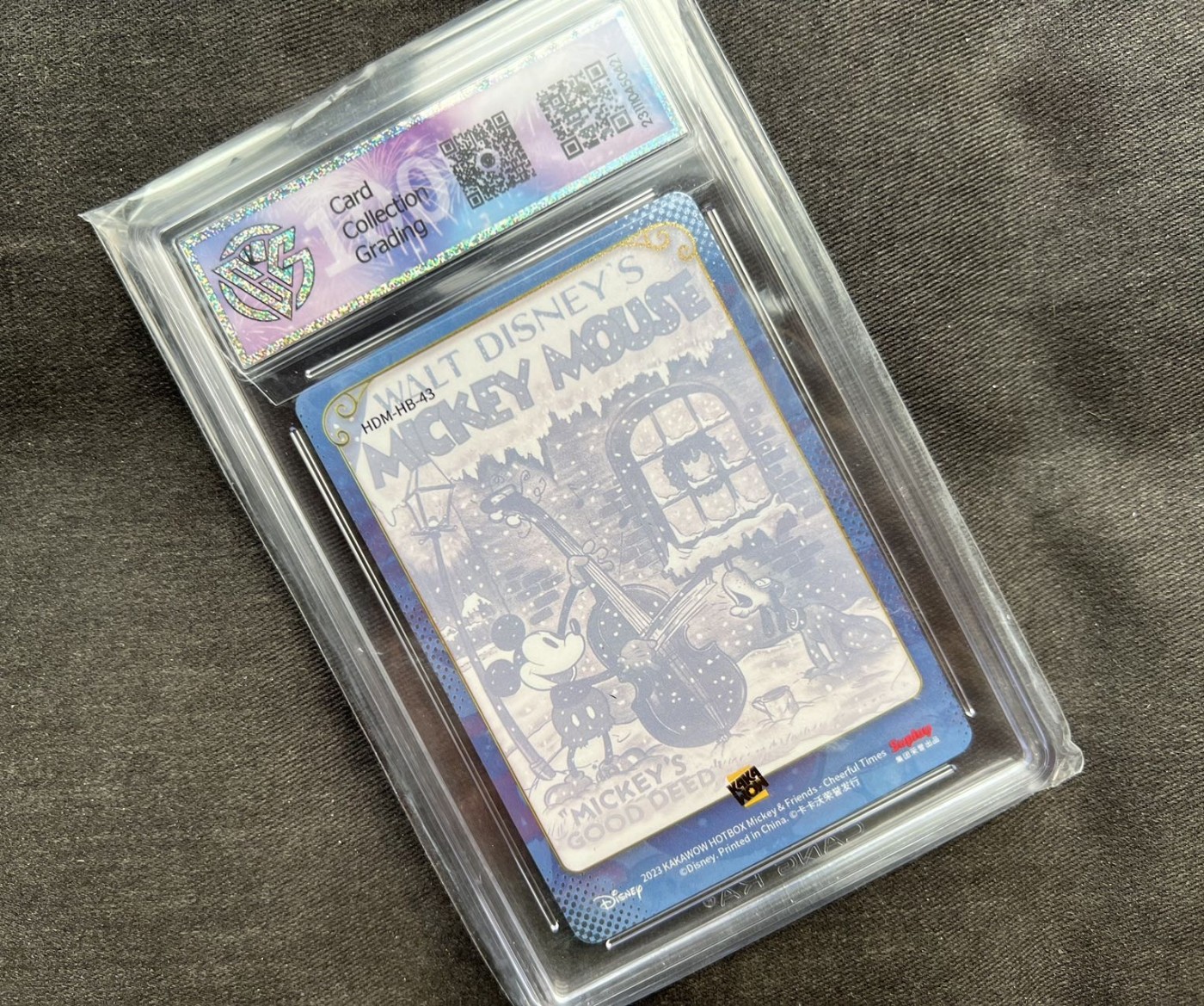 【随心卡拍】收藏卡拍卖【第14期】 卡卡沃 米奇 海报卡 ccg9.5