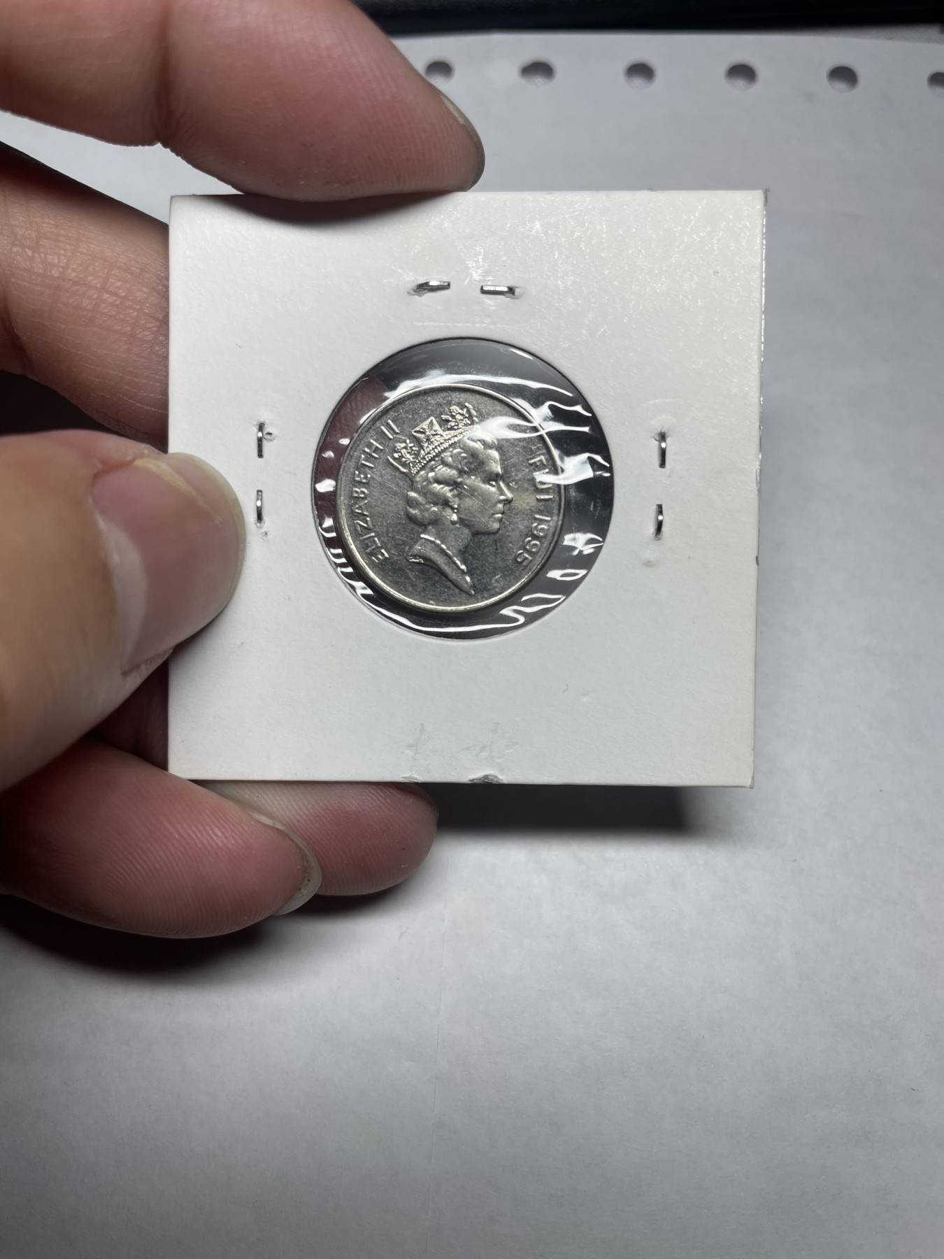 2024年集古藏今外币拍卖第8场（大洋洲场） 1995年斐济5分纪念币