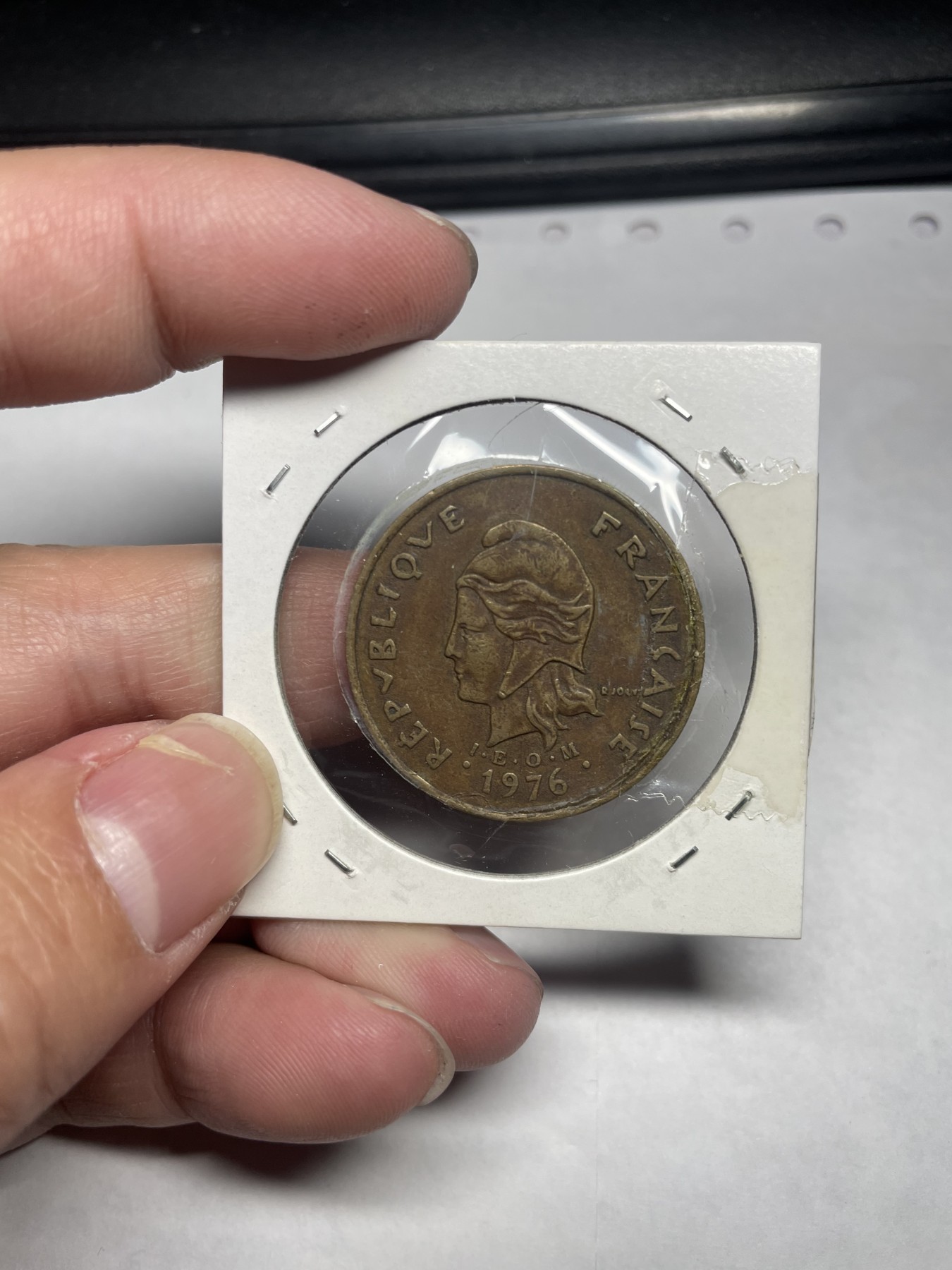 2024年集古藏今外币拍卖第8场（大洋洲场） 1976年法属新喀里多尼亚100法郎