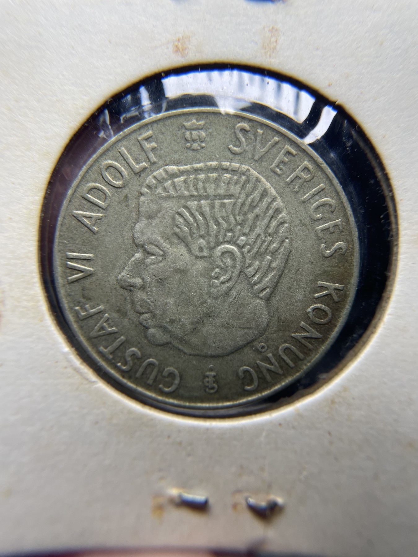 2024年集古藏今外币拍卖第9场 1961年瑞典1克朗银币