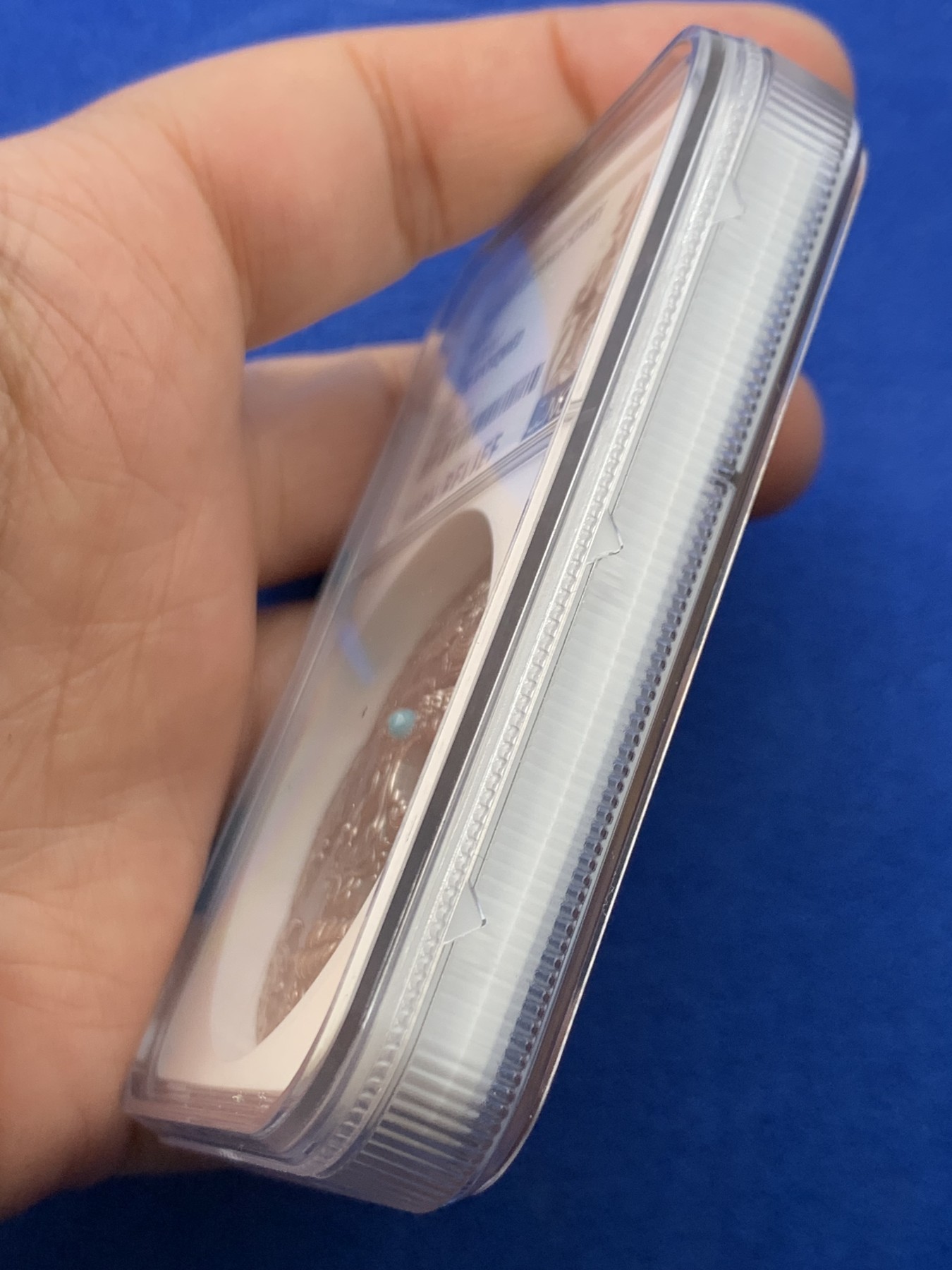 《竞宝斋》第246场-周日，周一 ，周二3场连拍 (全场包邮) NGC PF70 喀麦隆2018卡帕拉头盖镶嵌绿松石 2盎司 银币 091 高浮雕标 盒证齐全 镶嵌工艺 世界文化系列首枚 状态极好