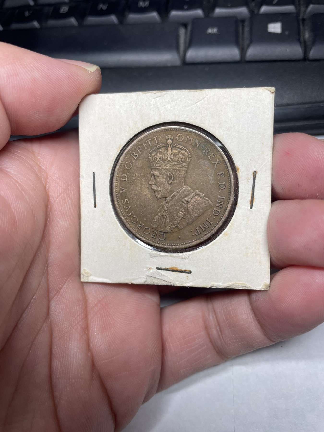 2024年集古藏今外币拍卖第9场 1919年英国一便士铜币