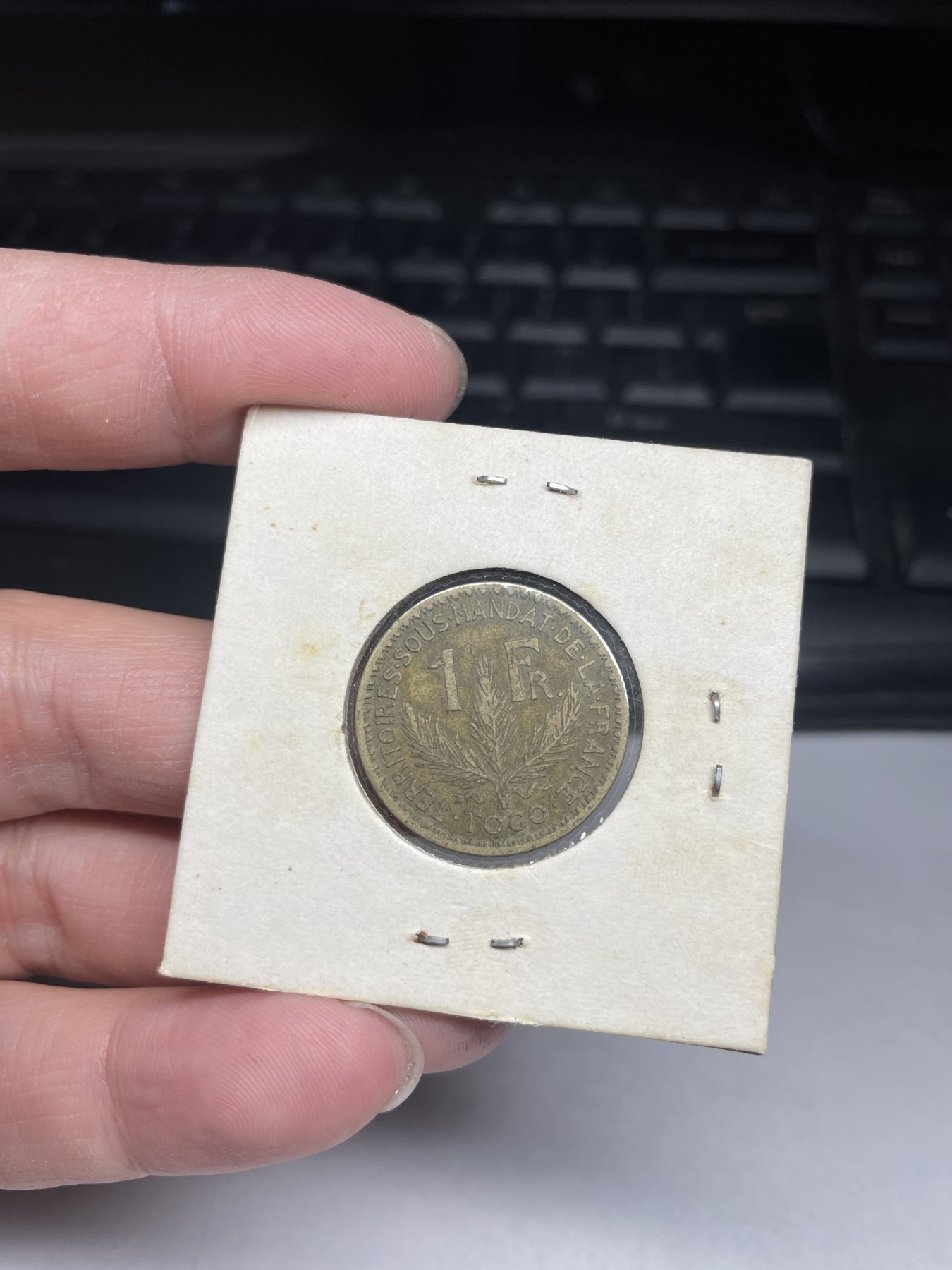 2024年集古藏今外币拍卖第9场 少见1924年法属多哥1法郎