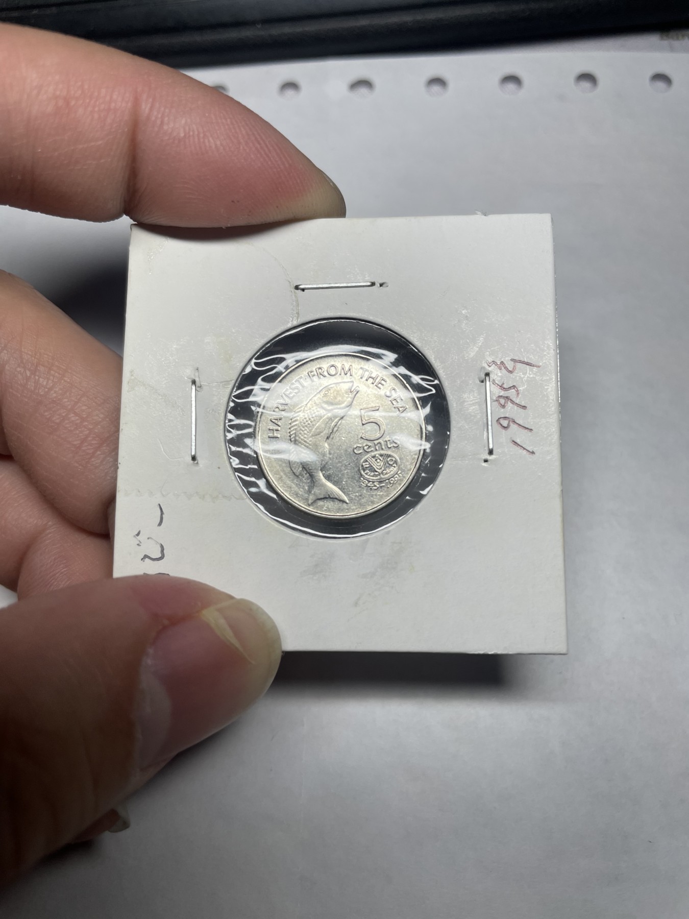 2024年集古藏今外币拍卖第8场（大洋洲场） 1995年斐济5分纪念币