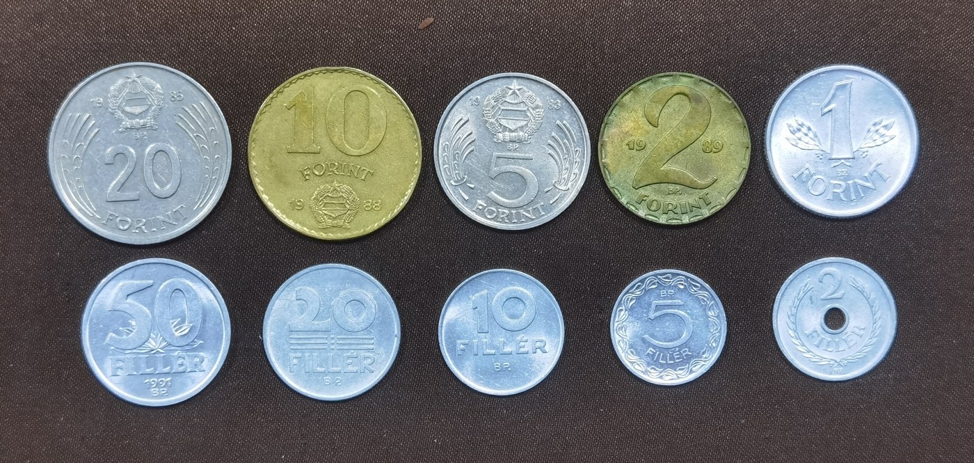 北京马甸外国币专卖微拍第117期，外国非贵金属纪念币，流通币专场，陆续上新，欢迎关注 老版匈牙利