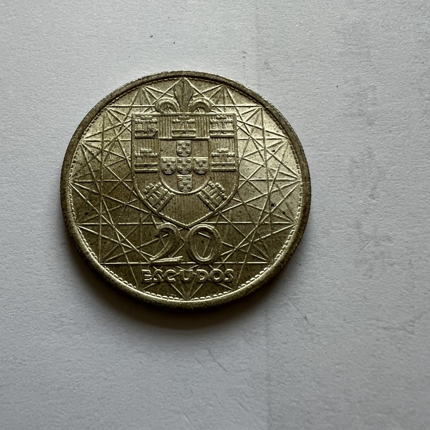 顺丰包邮 外国新银币 老银币 葡萄牙1966年萨拉查大桥纪念银币直径30毫米