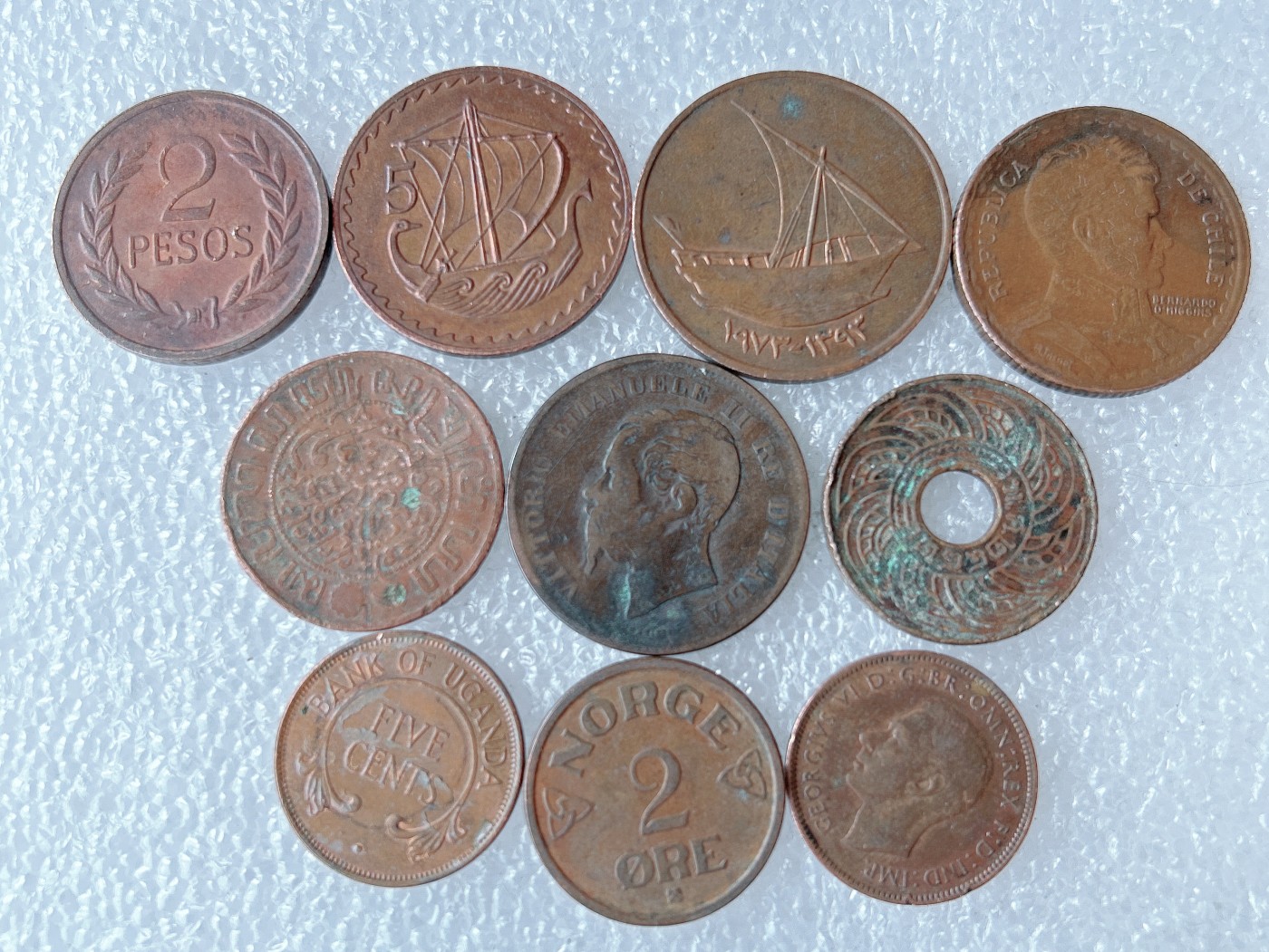 第一海外回流一元起拍收藏 散币专场 第71期 散币一组 10枚