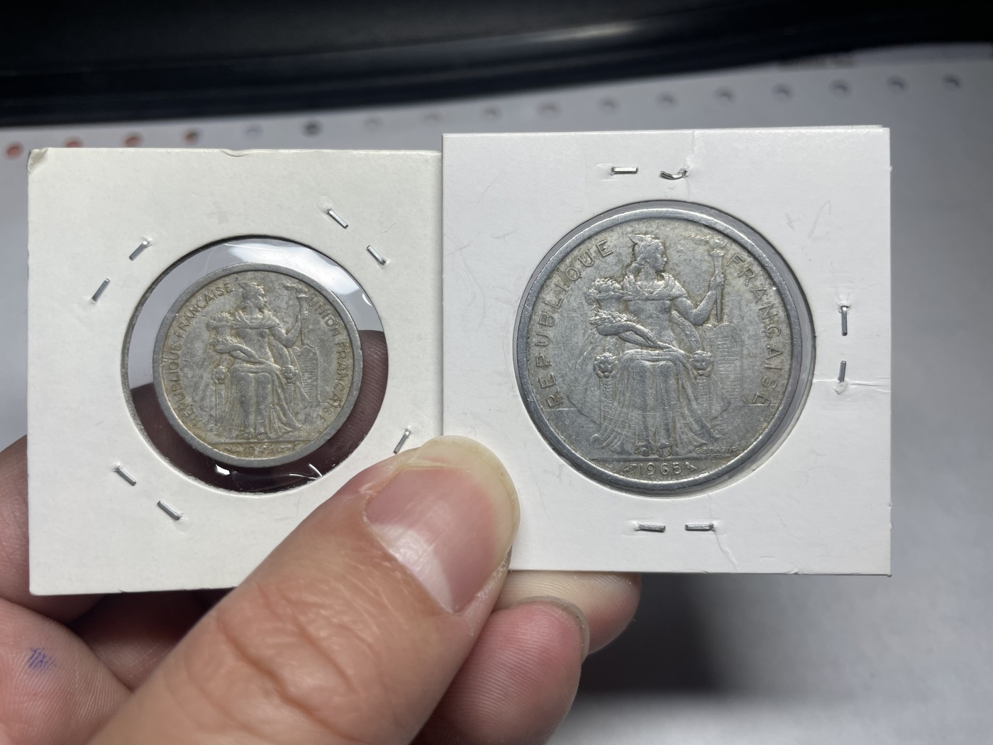 2024年集古藏今外币拍卖第8场（大洋洲场） 法属铝币2枚