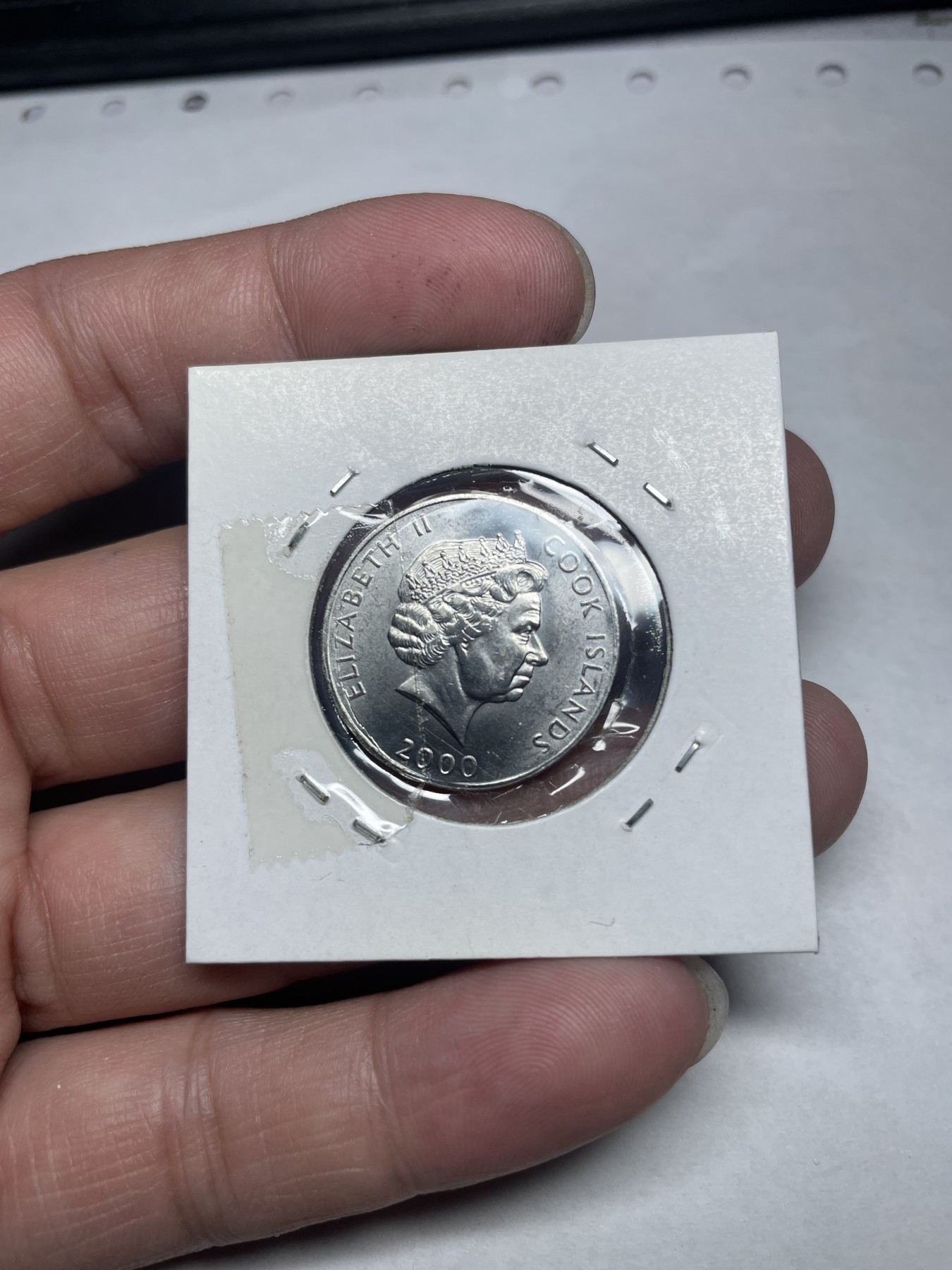 2024年集古藏今外币拍卖第8场（大洋洲场） 2000年库克群岛50分