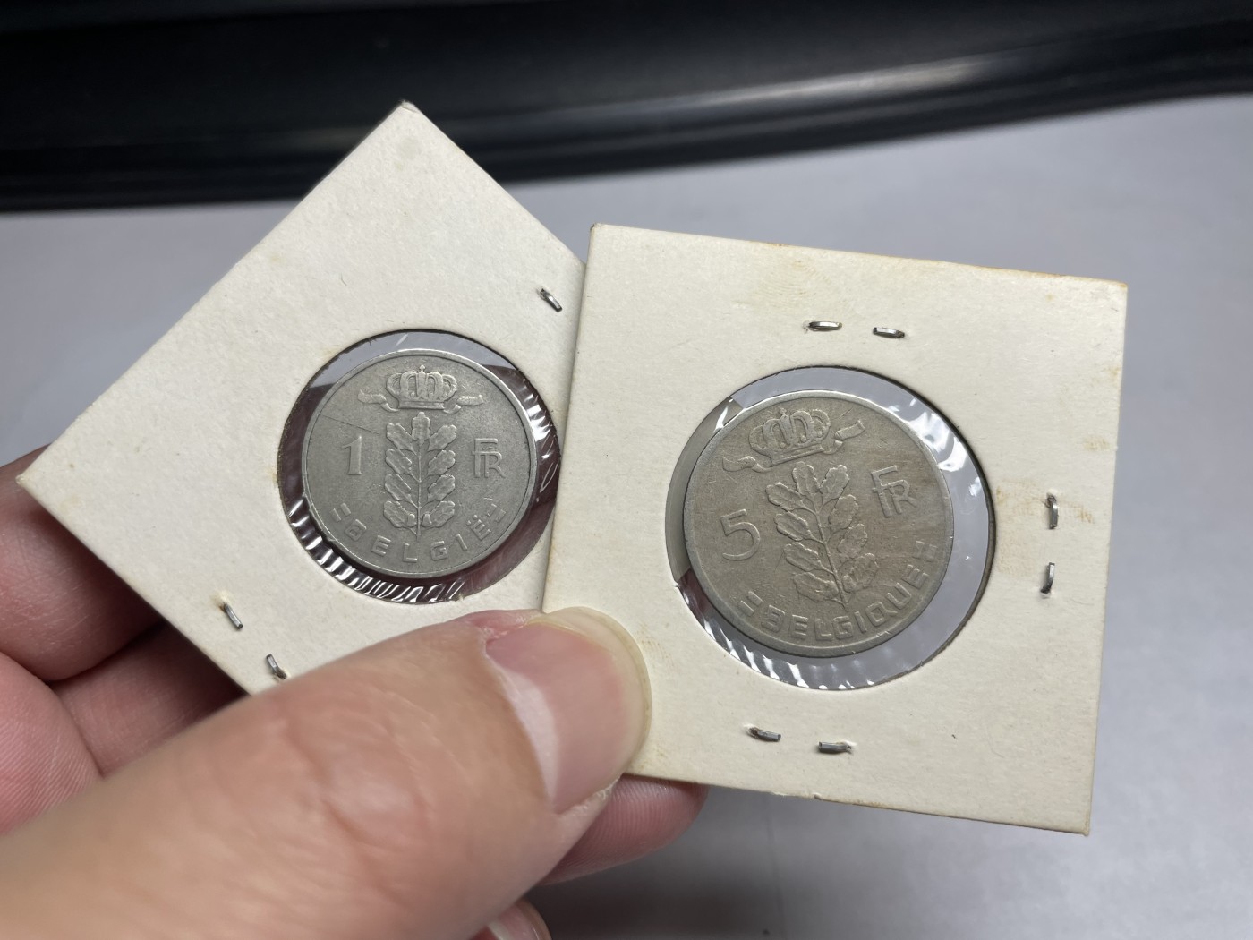 2024年集古藏今外币拍卖第9场 比利时一法郎和五法郎