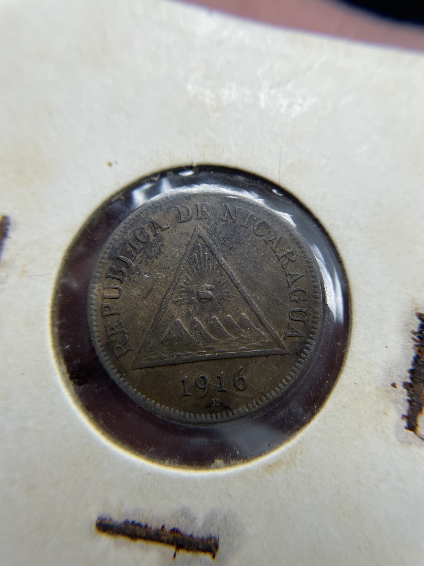 2024年集古藏今外币拍卖第9场 好品1916年尼加拉瓜1分铜币