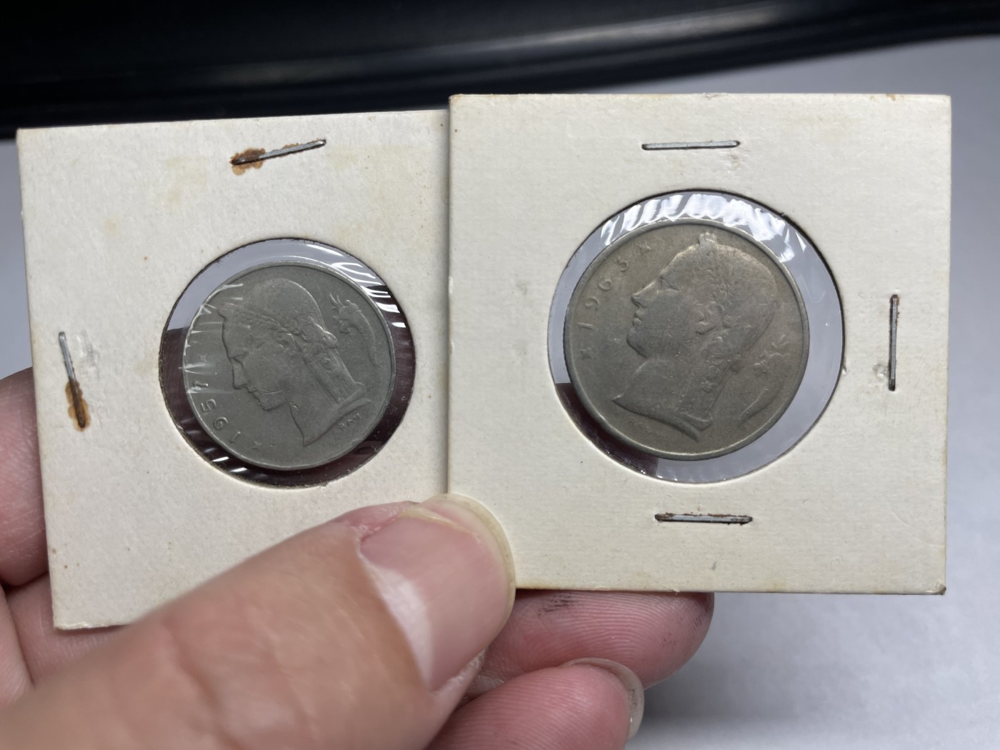 2024年集古藏今外币拍卖第9场 比利时一法郎和五法郎