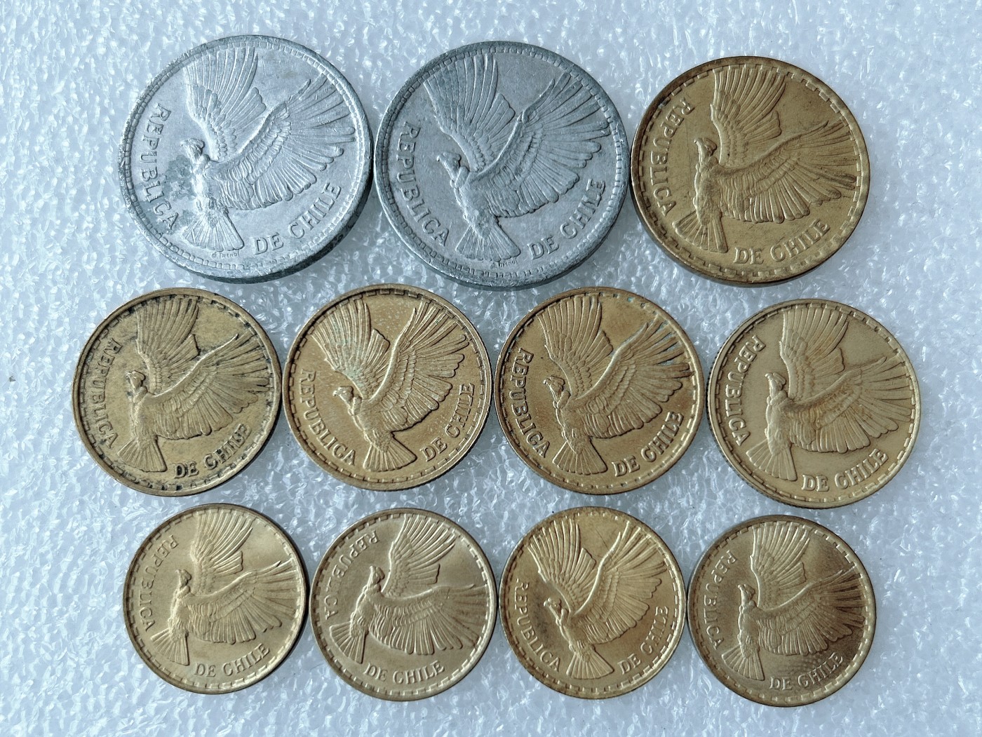 第一海外回流一元起拍收藏 散币专场 第71期 飞鹰版 智利