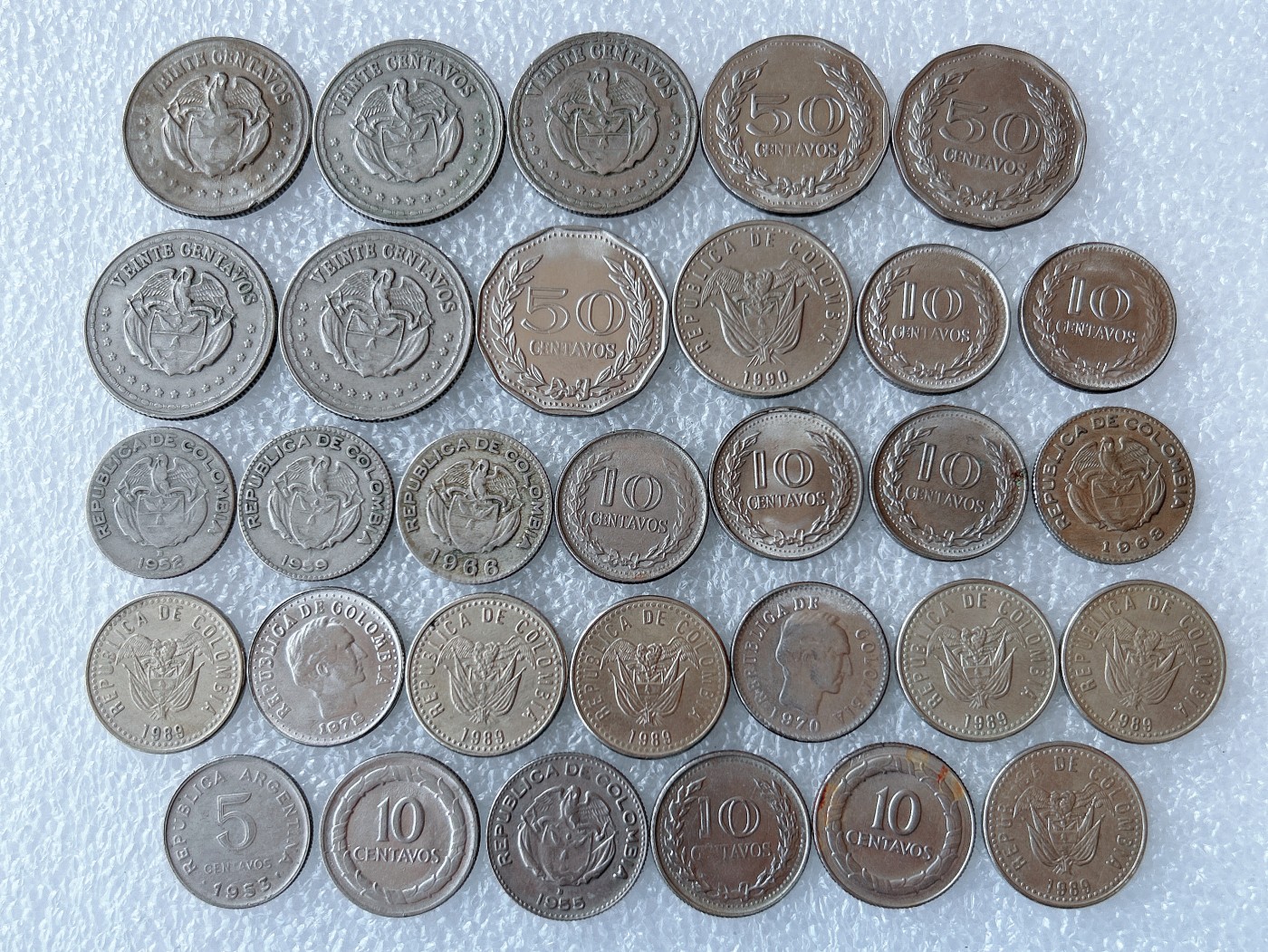 第一海外回流一元起拍收藏 散币专场 第71期 哥伦比亚