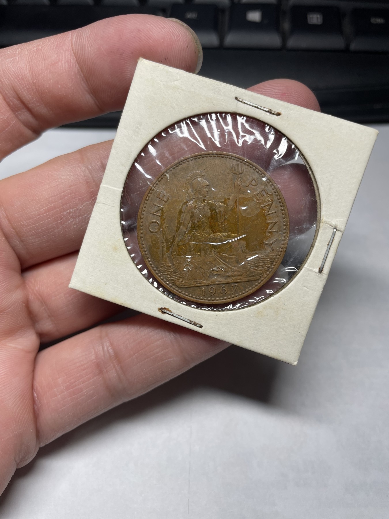 2024年集古藏今外币拍卖第9场 1967年英国一便士铜币