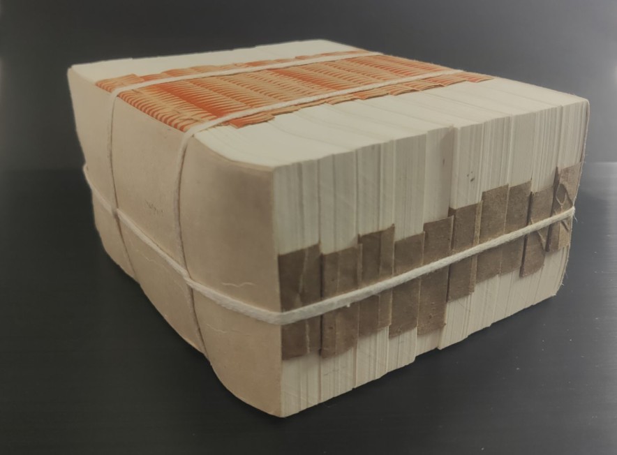 草稿银行第十七期国内外钞票拍卖 朝鲜1978年1圆券 绿色戳 资本主义国家旅客外汇券 原捆1000张 全新原票微黄 