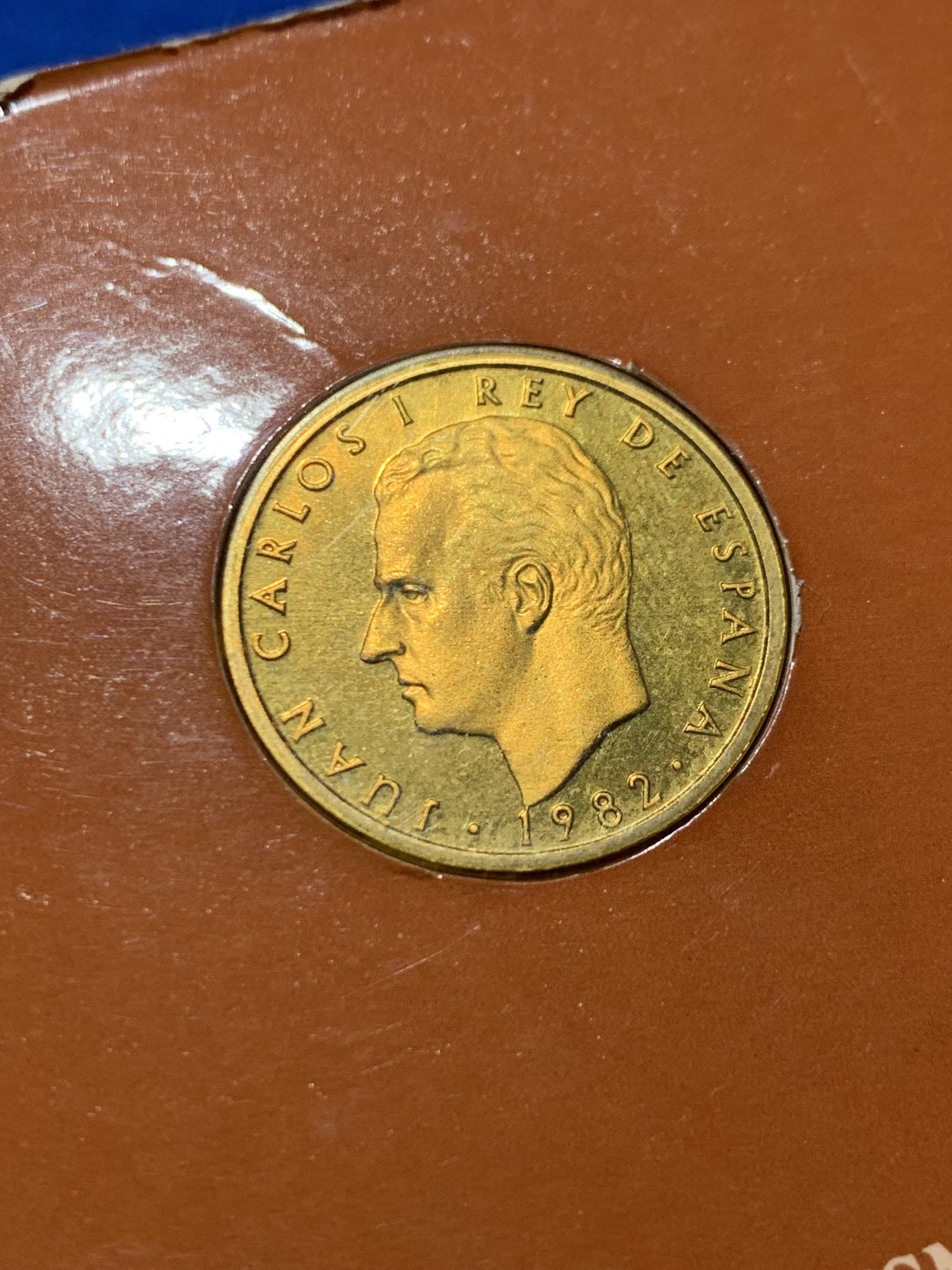 《竞宝斋》第247场-周日，周一 ，周二3场连拍 (全场包邮) 西班牙1982年1比塞塔