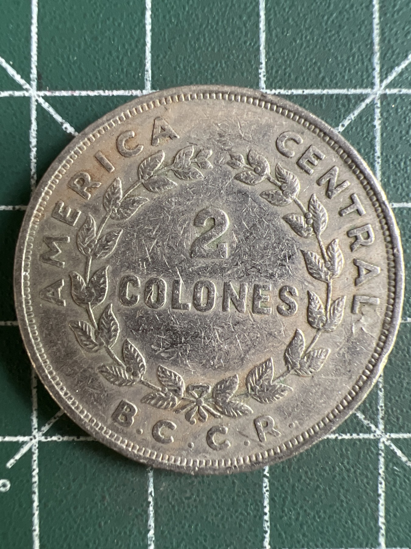 第550期 硬币专场 （无押金，捡漏，全场50包邮，偏远地区除外，接收代拍业务） 哥斯达黎加2克朗1968年