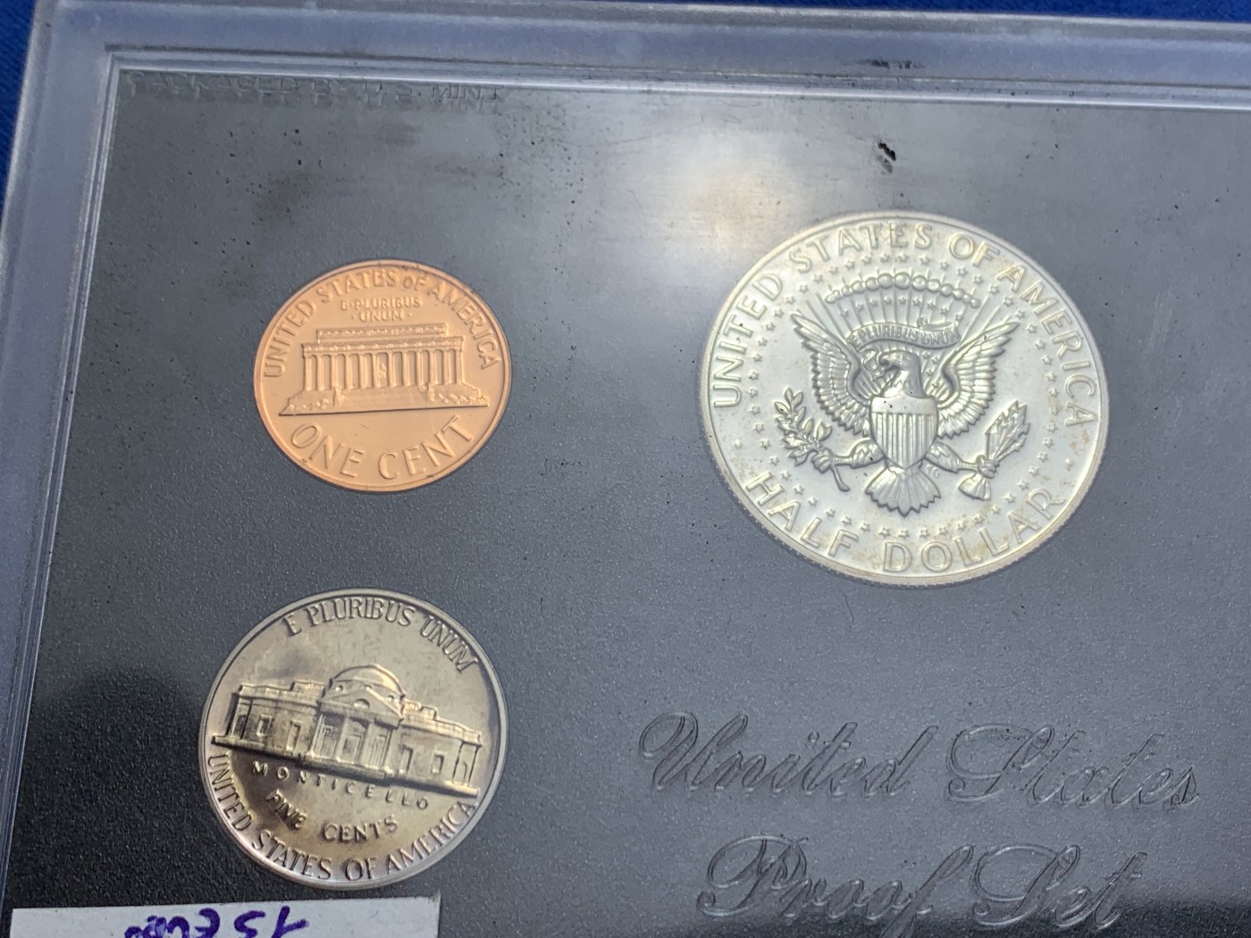 《竞宝斋》第247场-周日，周一 ，周二3场连拍 (全场包邮) PROOF封装 美国1968年5枚装精制套币