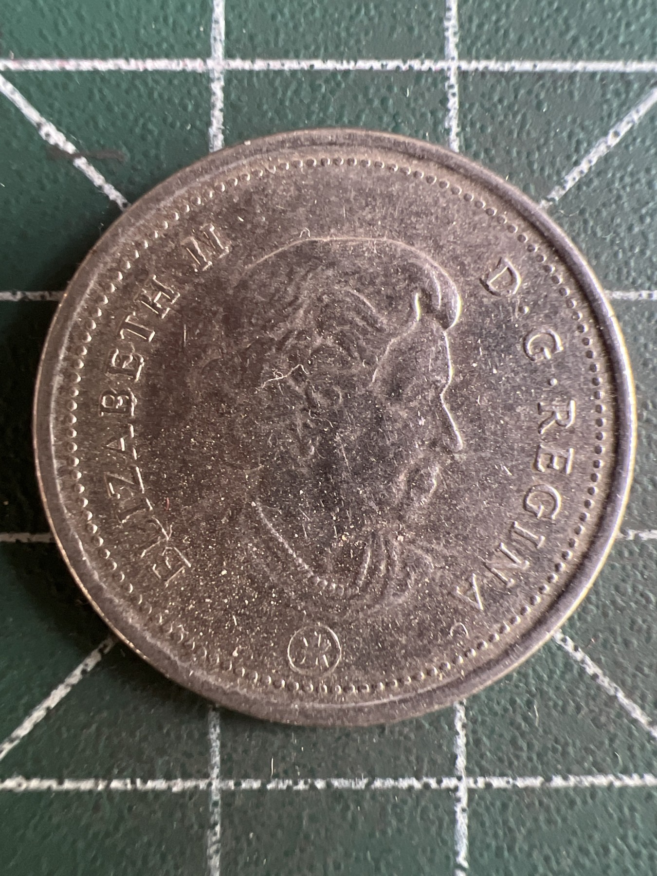 第550期 硬币专场 （无押金，捡漏，全场50包邮，偏远地区除外，接收代拍业务） 加拿大25分 老年 2007年