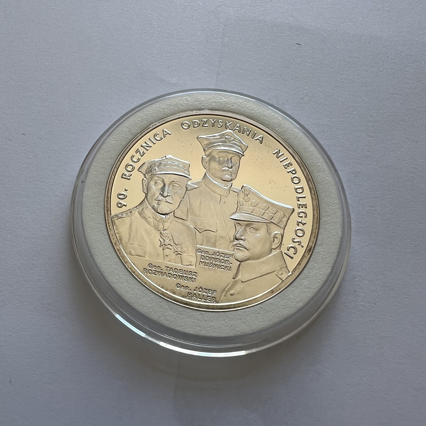 顺丰包邮 外国新银币 老银币 波兰2008年一战独立90周年纪念大银币