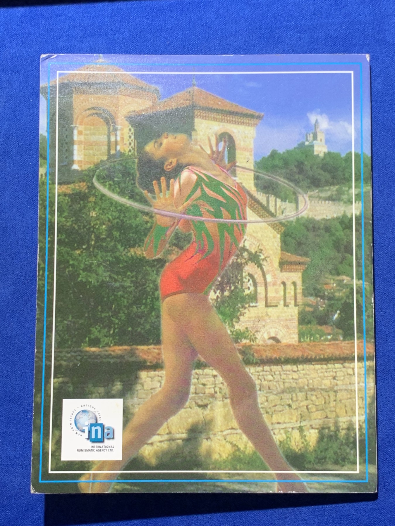 《竞宝斋》第247场-周日，周一 ，周二3场连拍 (全场包邮) 保加利亚2004年纪念奥运会8枚装套币